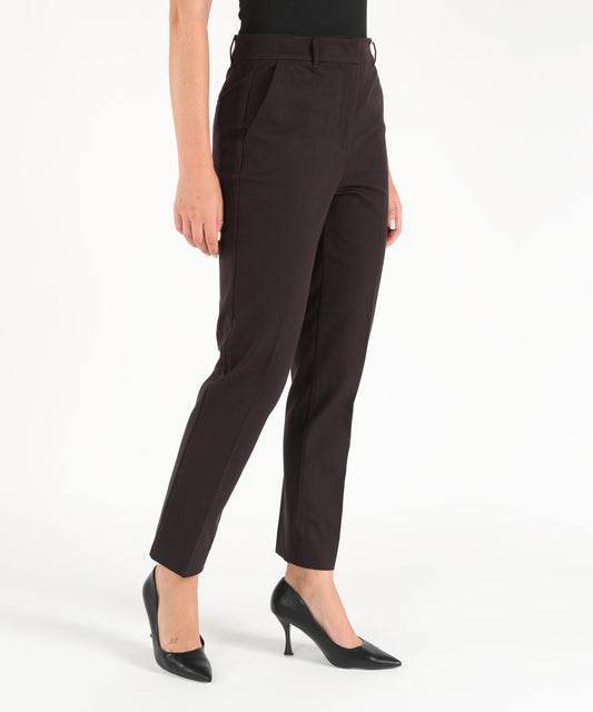 Trousers PENNYBLACK Slim-fit trousers Testa di moro | PENNYBLACK