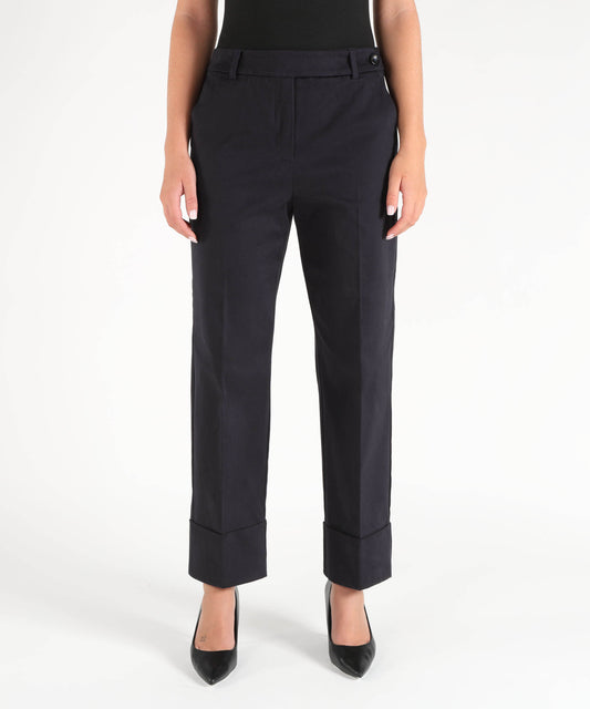PENNYBLACK Cotton satin trousers