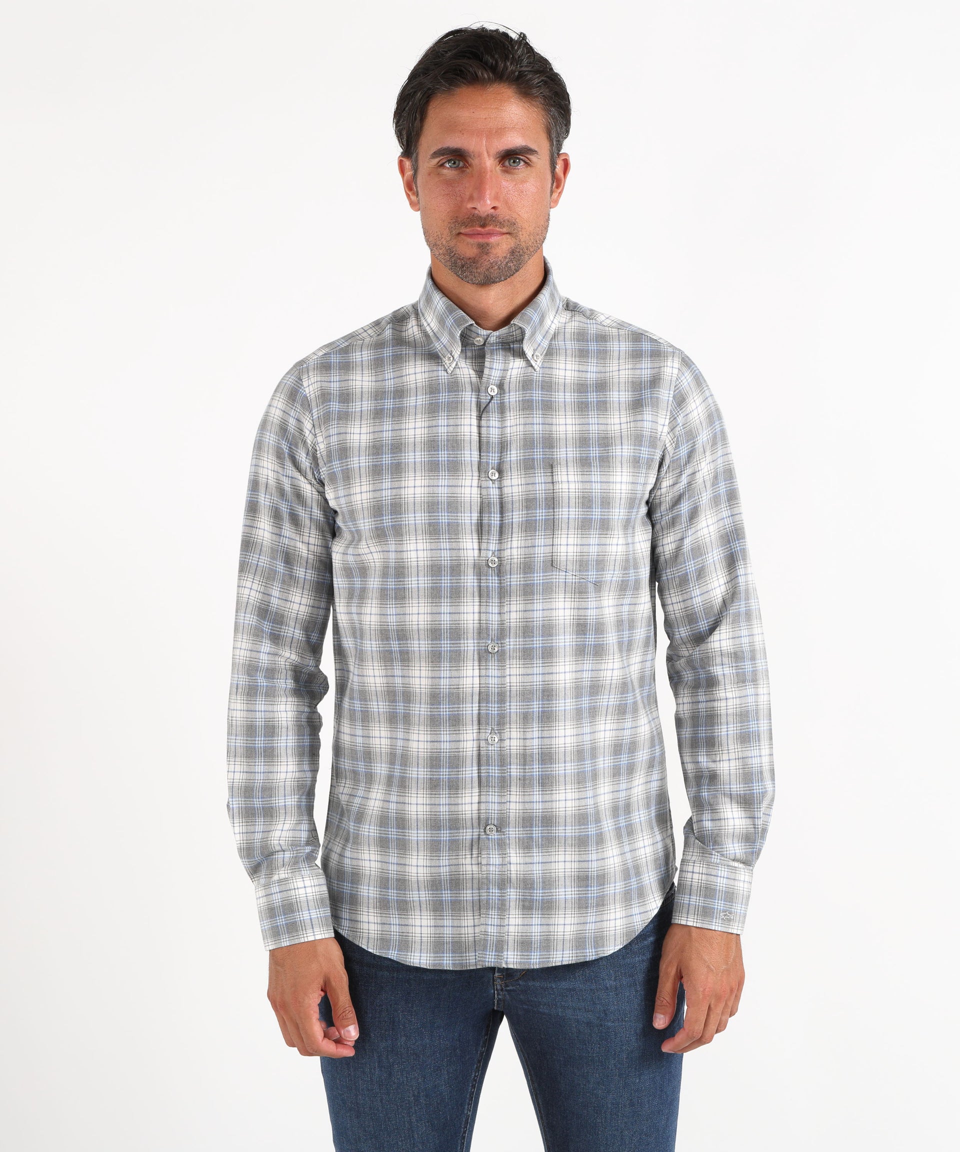 PAUL&SHARK Camicia Uomo Button-Down a Quadri