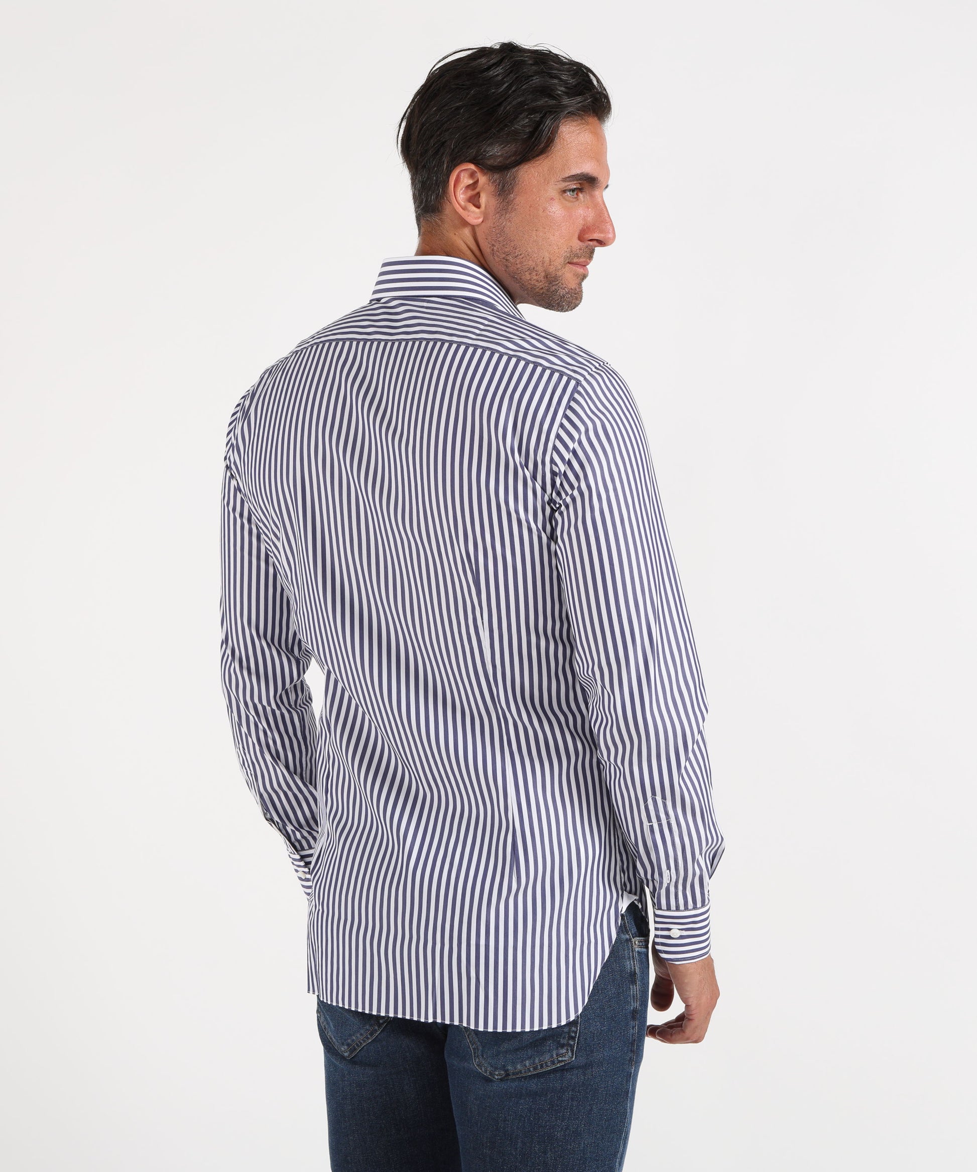 Shirts BARBA Bianco/blu | BARBA