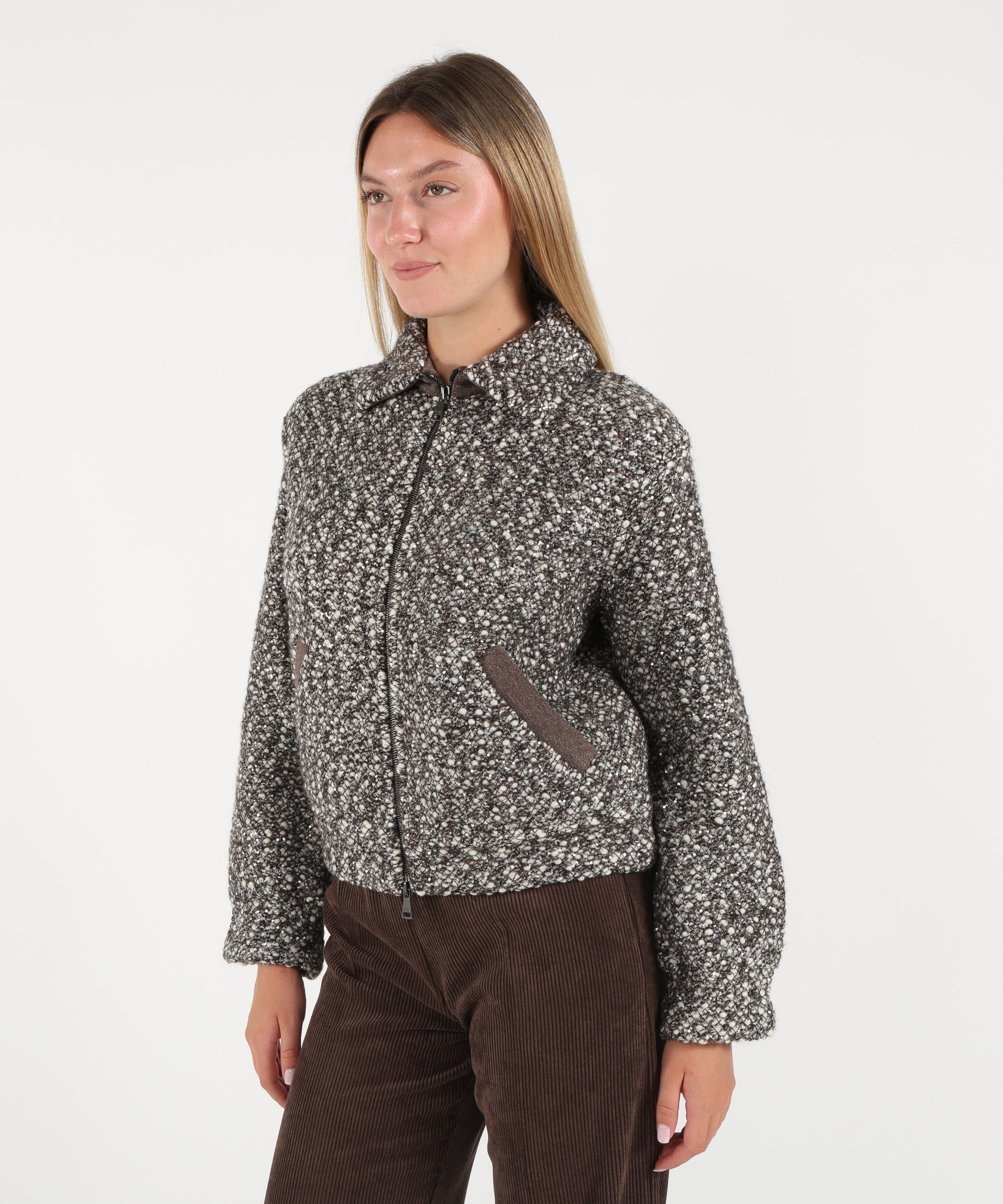 Bomber jackets D.EXTERIOR Caffè | D.EXTERIOR
