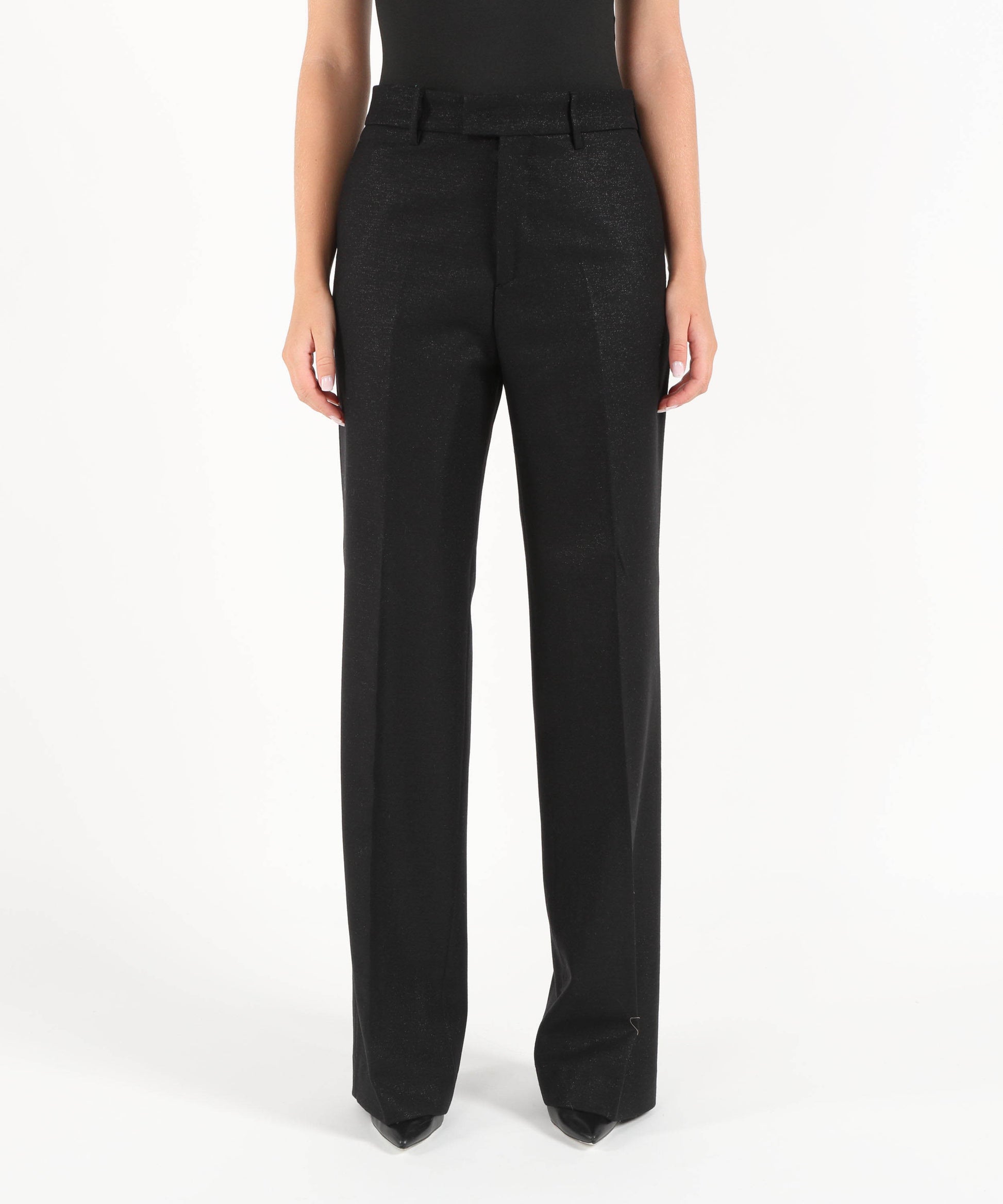 Palazzo pants BERWICH Brigitta pants Nero | BERWICH