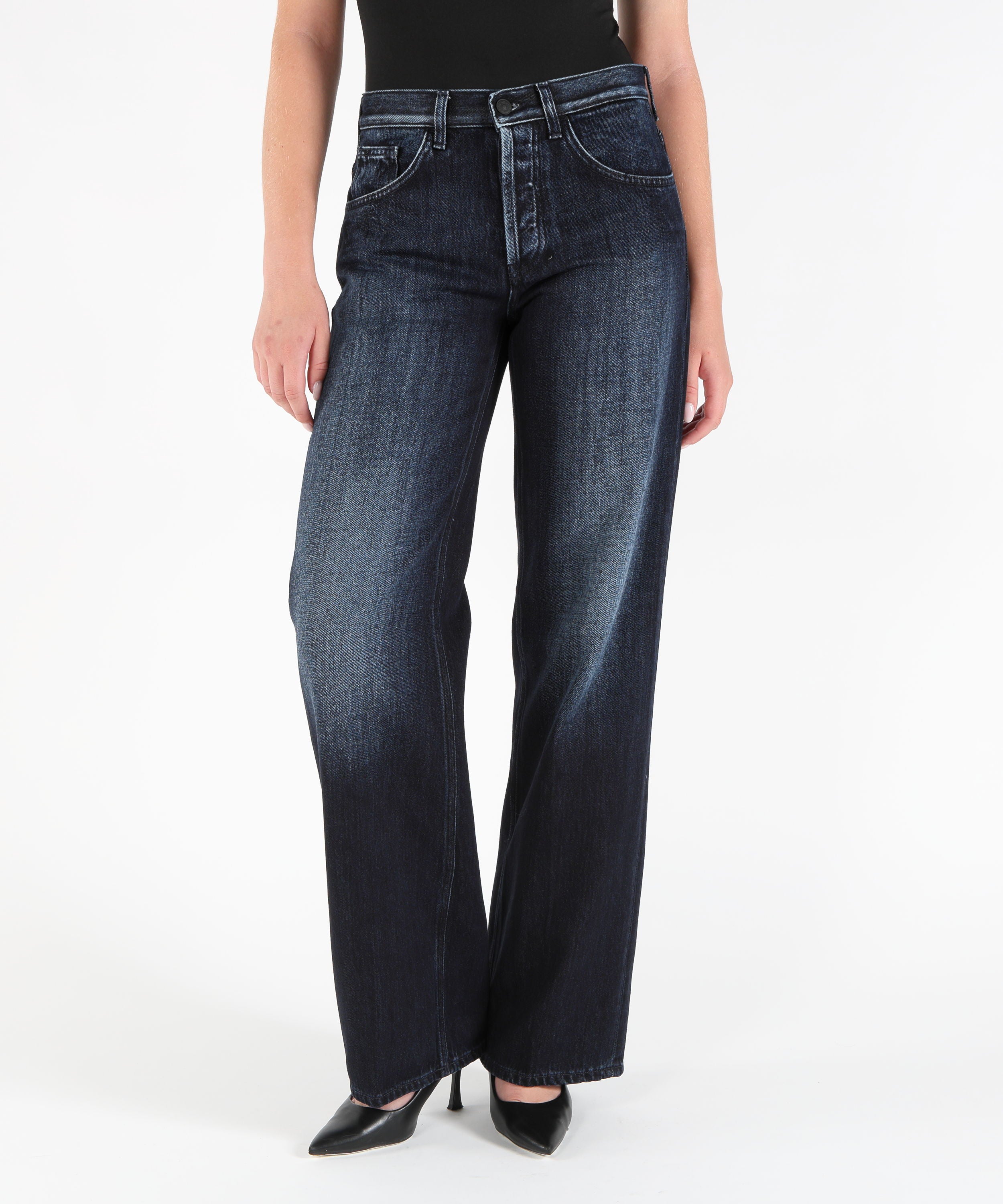 Jeans DONDUP Jacklyn Women's Loose-Fit Jeans Blu | DONDUP