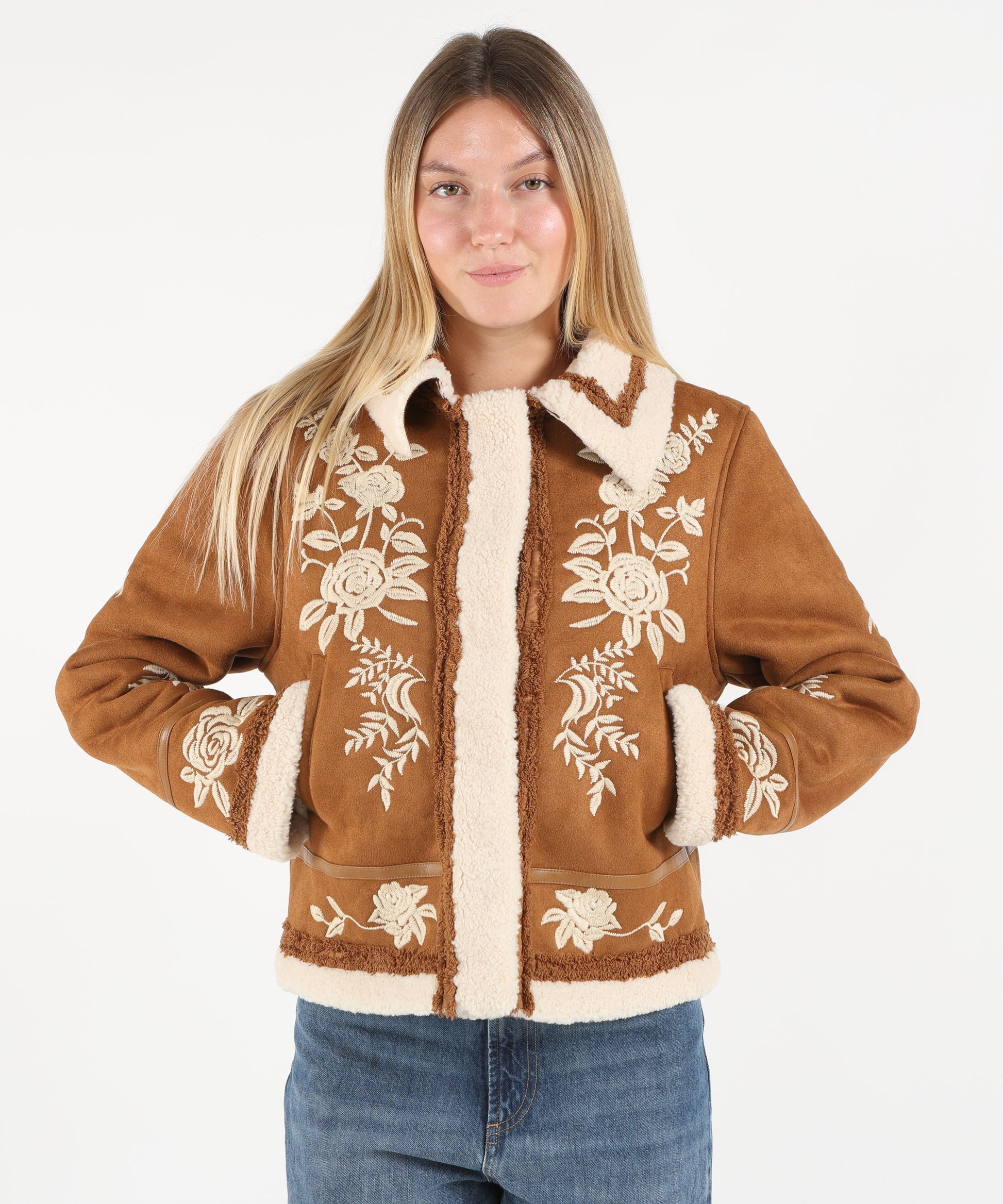 Jackets Amosa Cammello | Amosa
