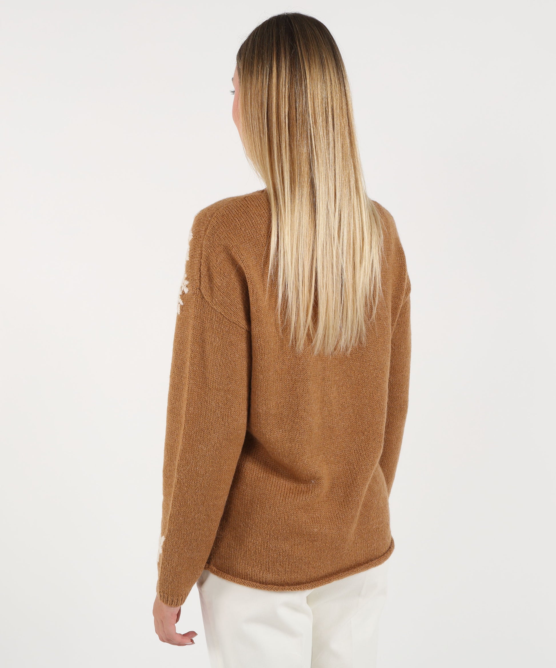 Knitwear Amosa Cammello | Amosa