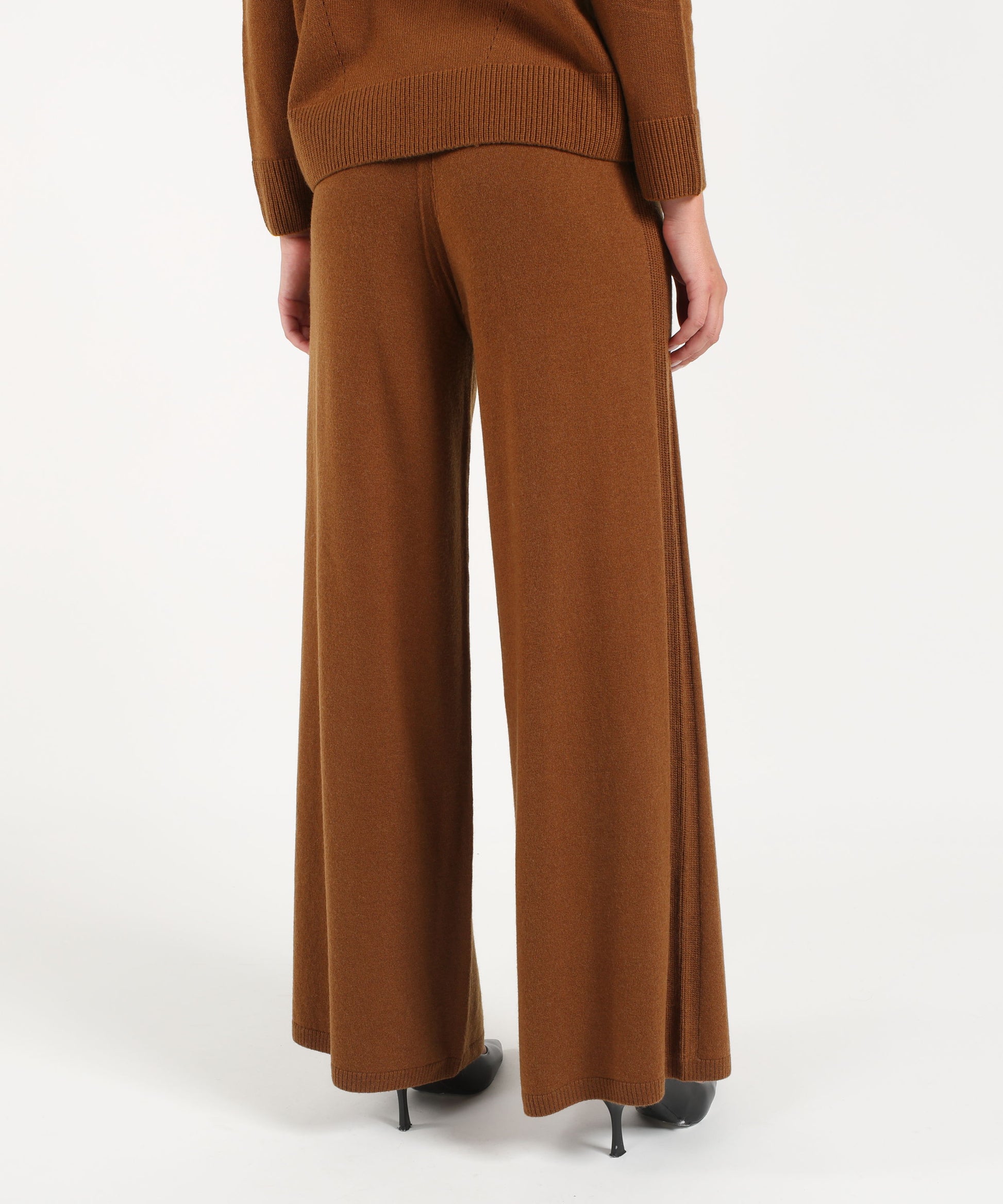 Pantaloni PENNYBLACK Pantapallazo in maglia Marrone | PENNYBLACK