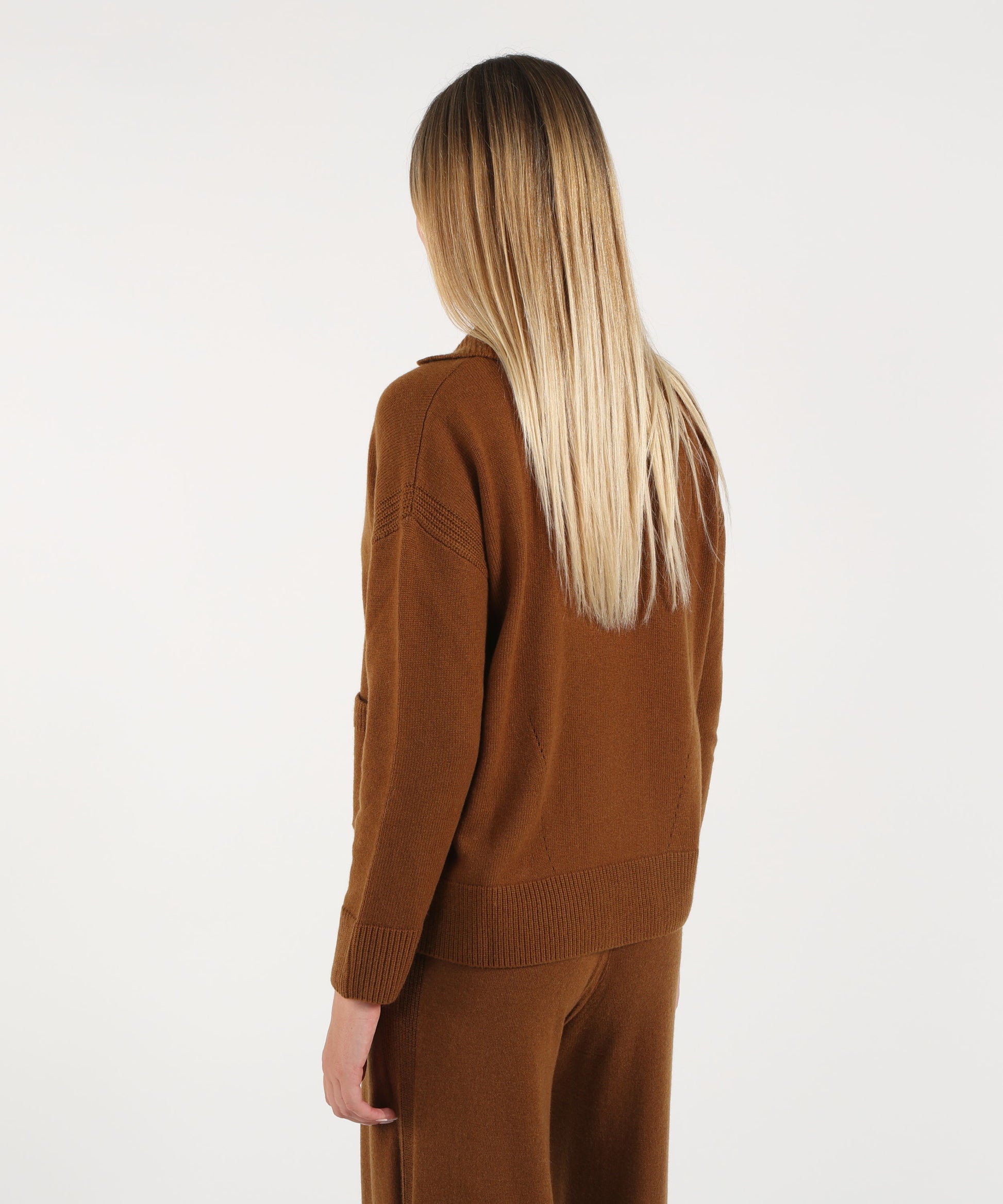 Maglie PENNYBLACK Maglione scollo a V Marrone | PENNYBLACK