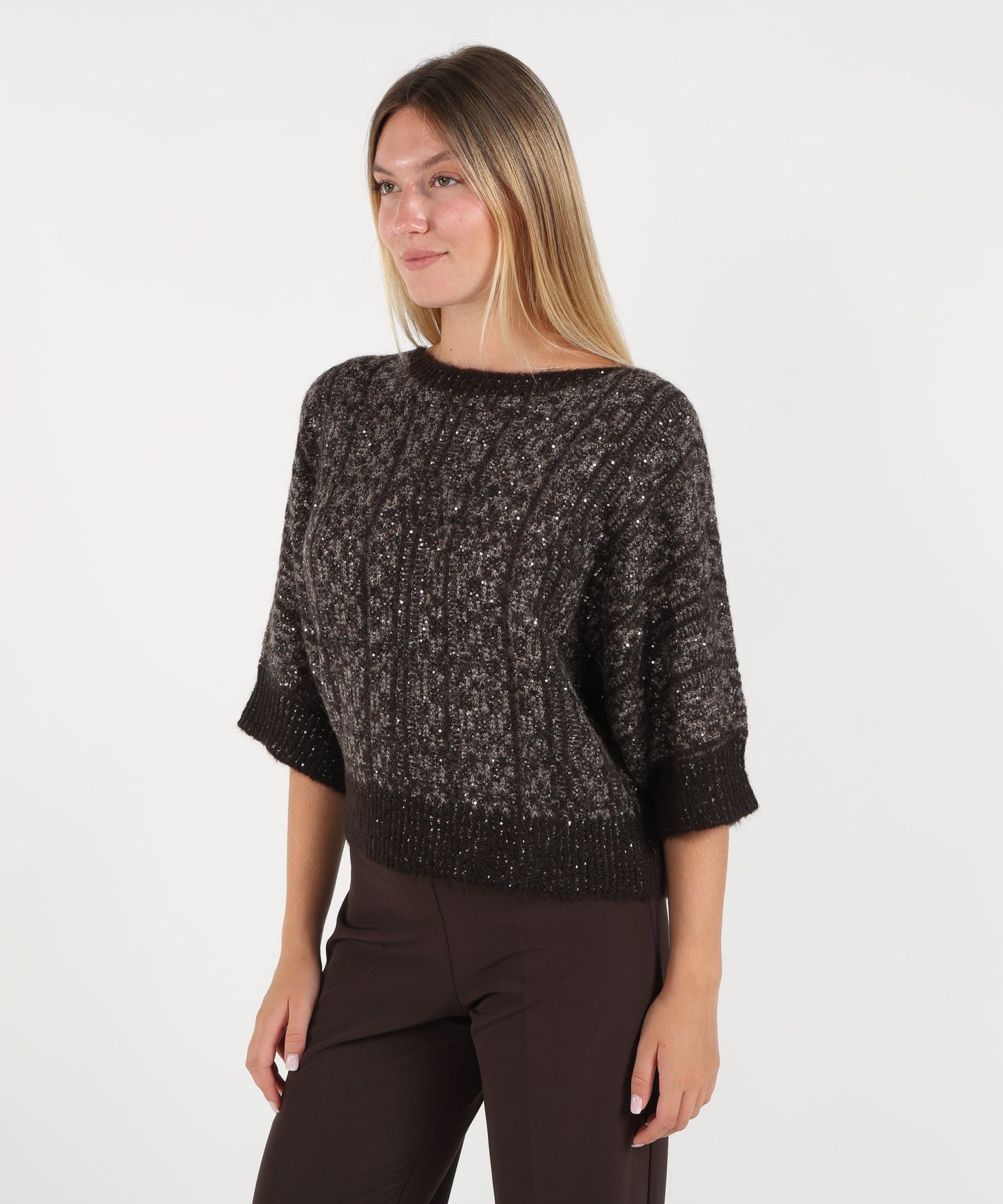 D.EXTERIOR Maglione con scaldacollo
