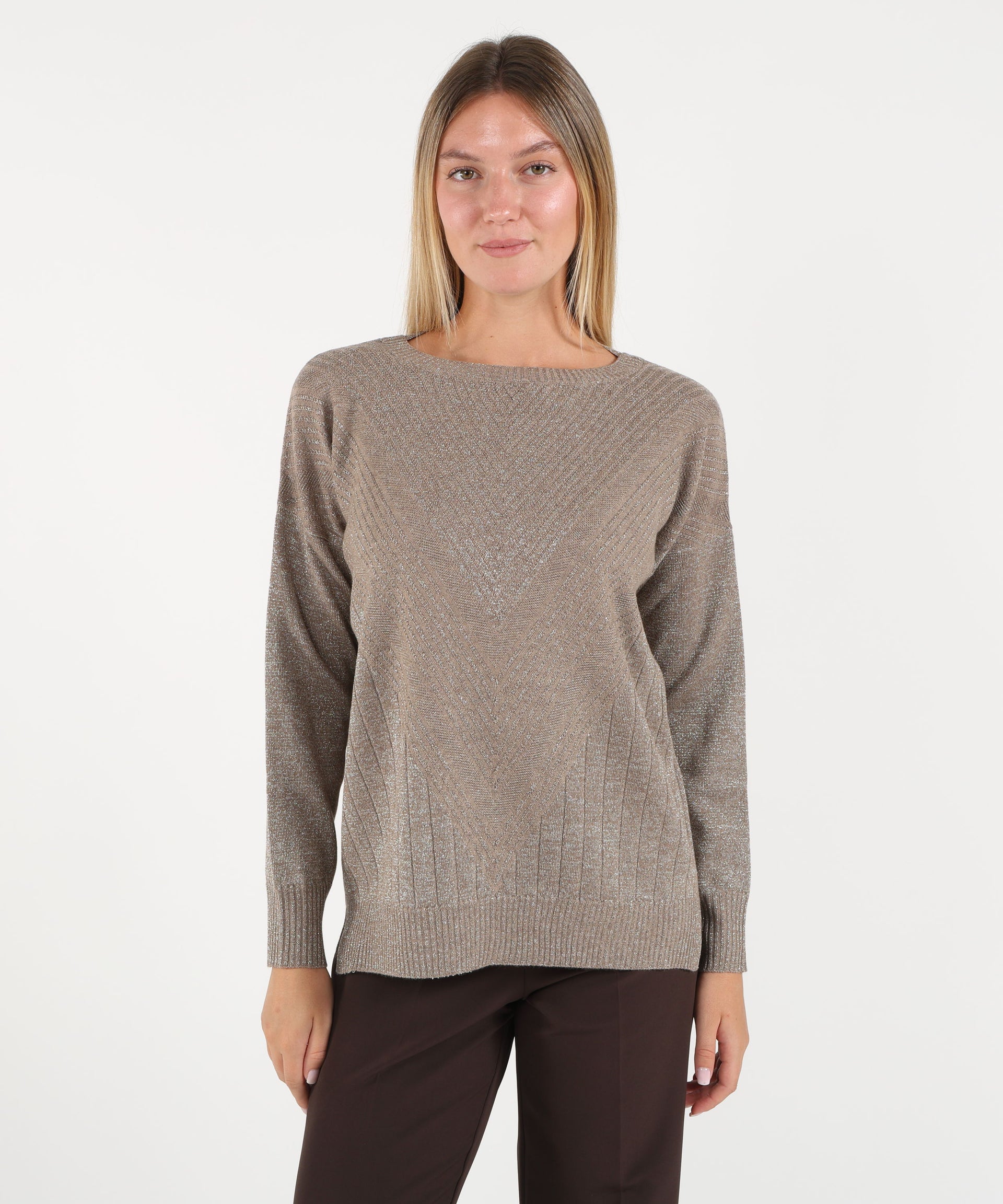 D.EXTERIOR Maglia lunga in lana
