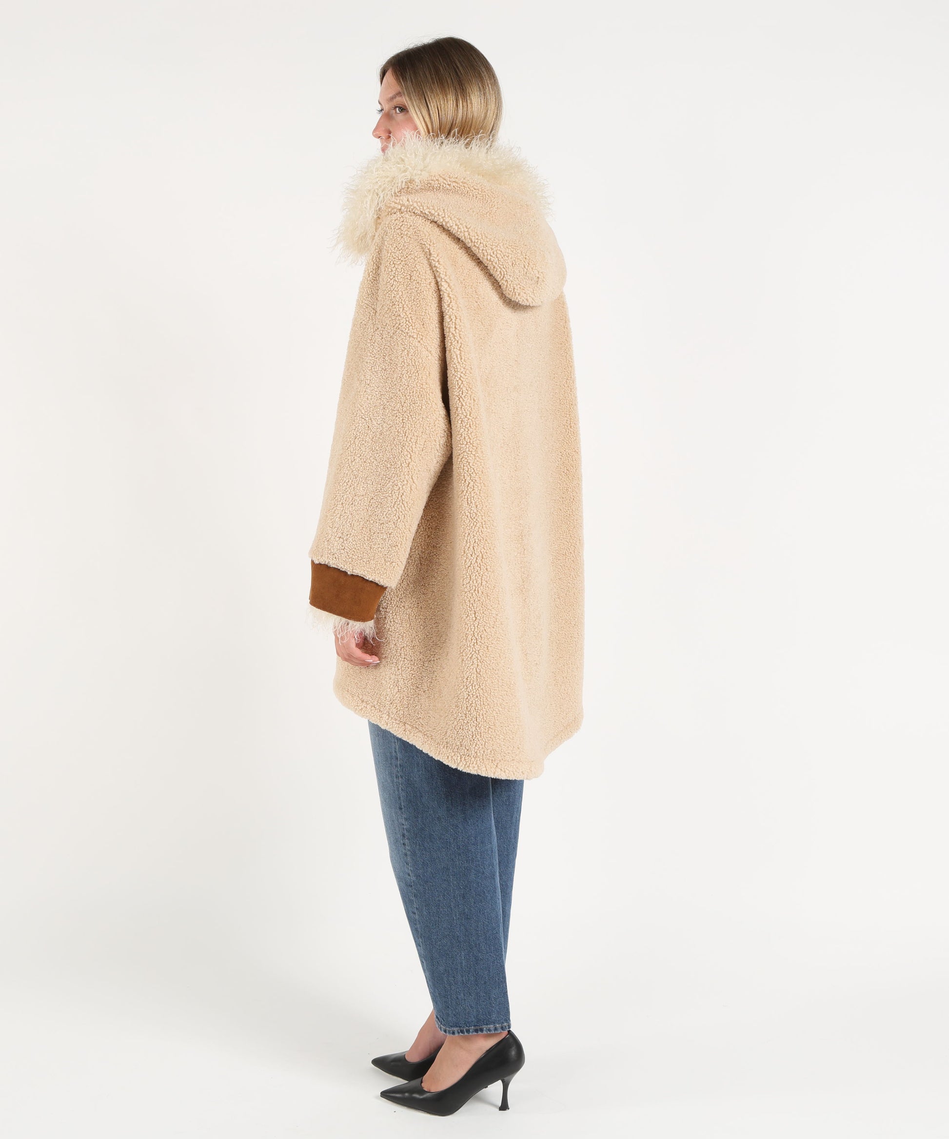 Pellicce BULLY Eco montone lungo Tabacco | BULLY