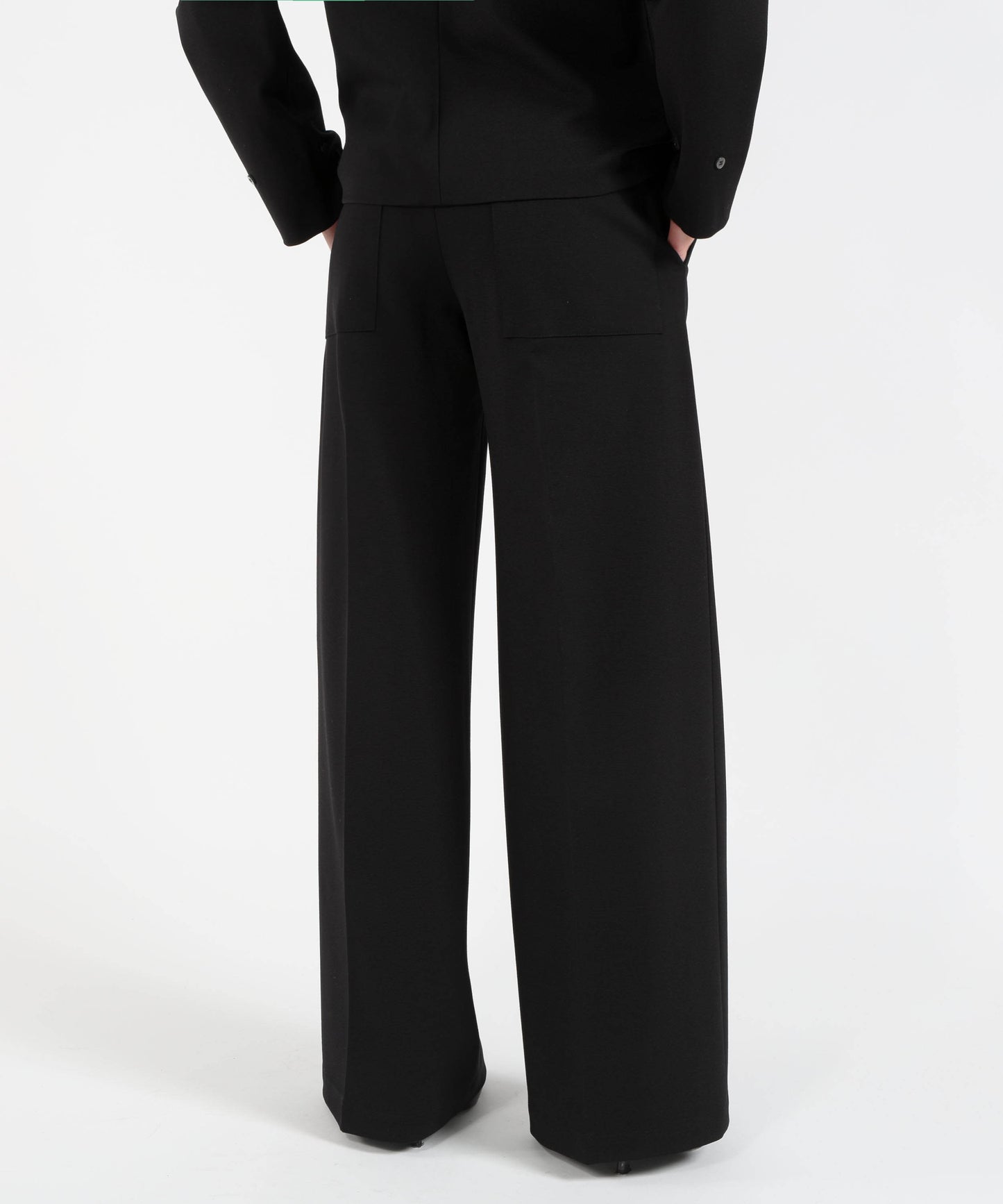 LIVIANA CONTI Pantaloni Wide Leg con Vita Elasticizzata ethan