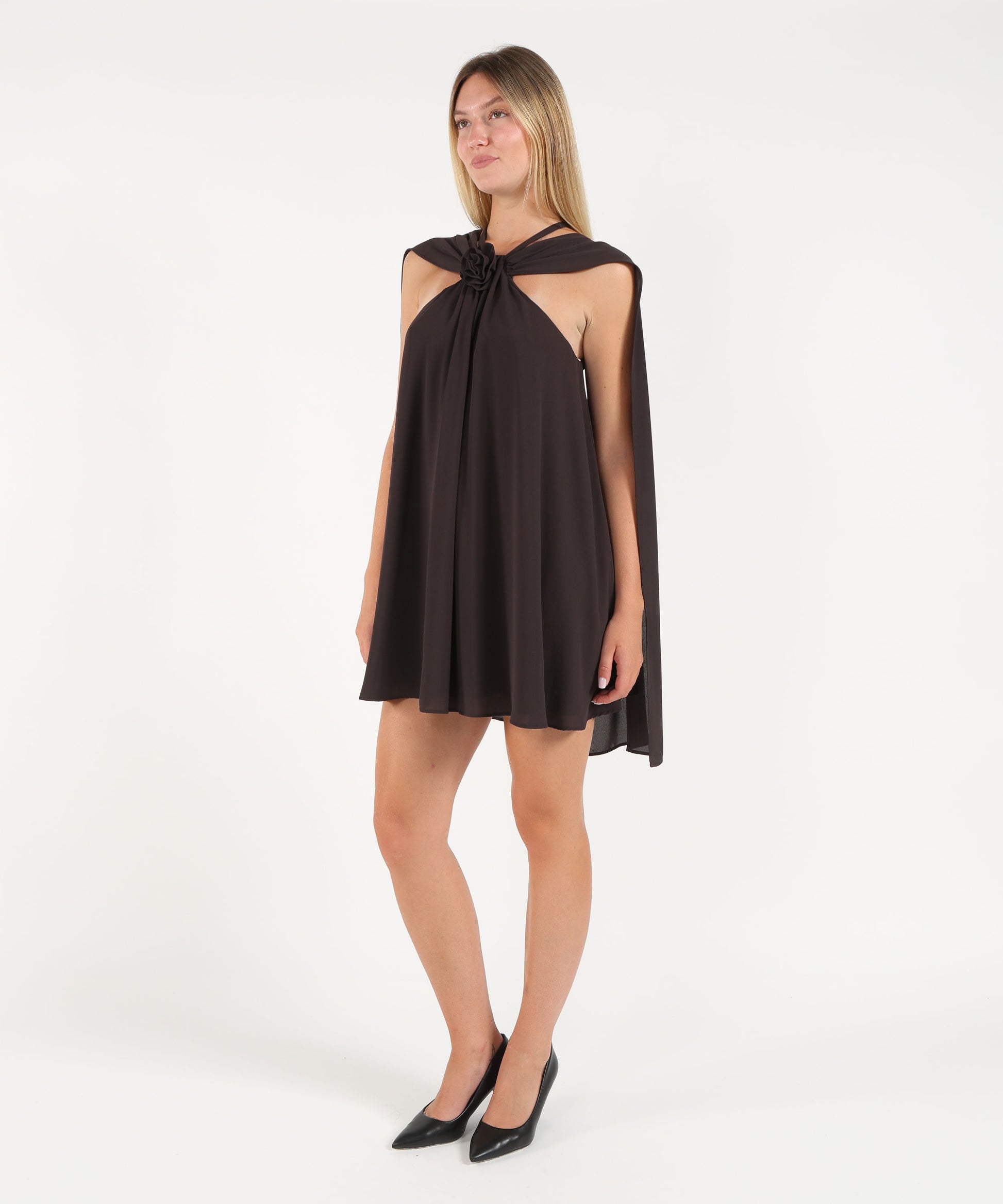 Dresses &amp; Suits SILENCE LIMITED Marrone scuro | SILENCE LIMITED