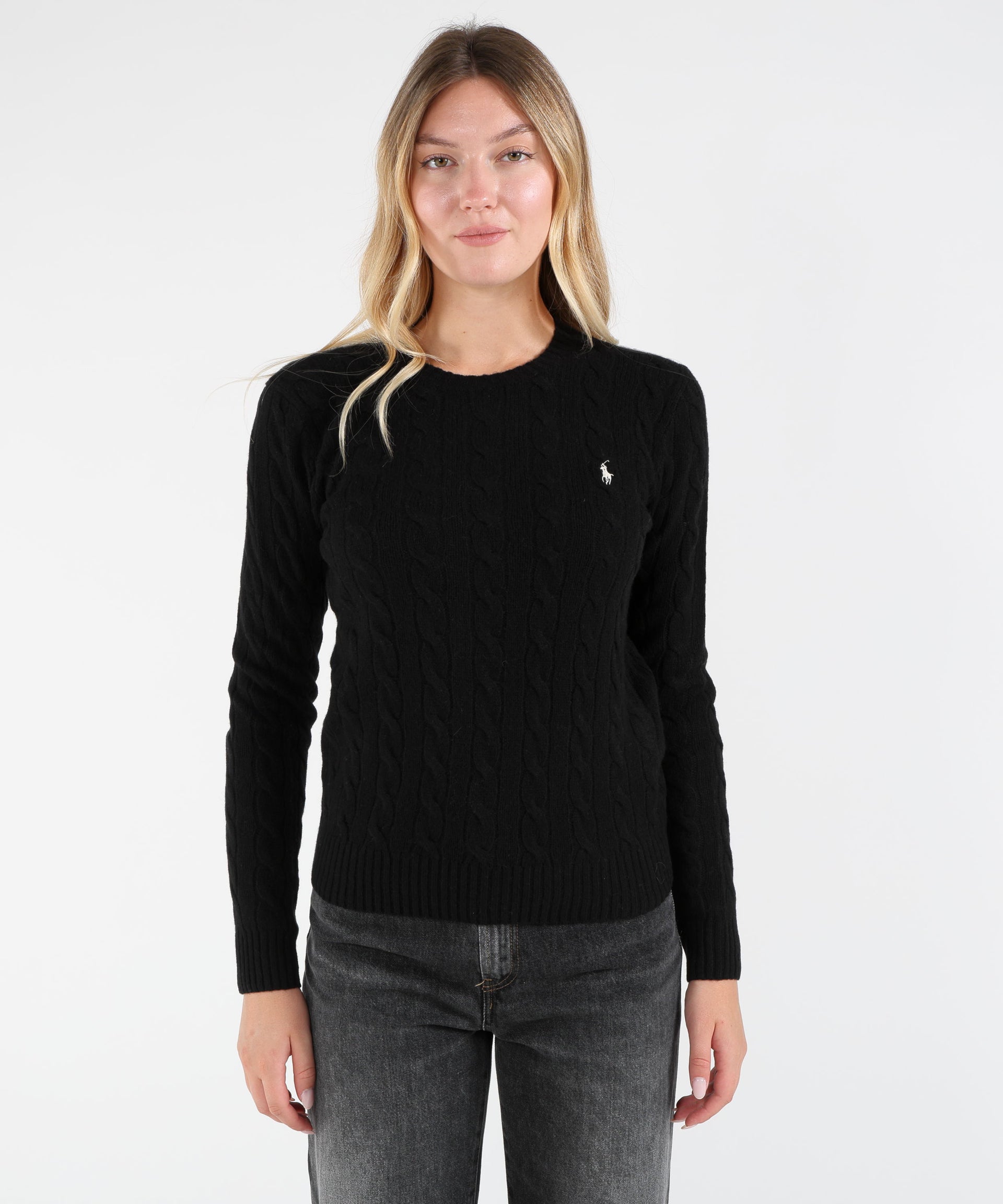 POLO RALPH LAUREN Pullover a treccia