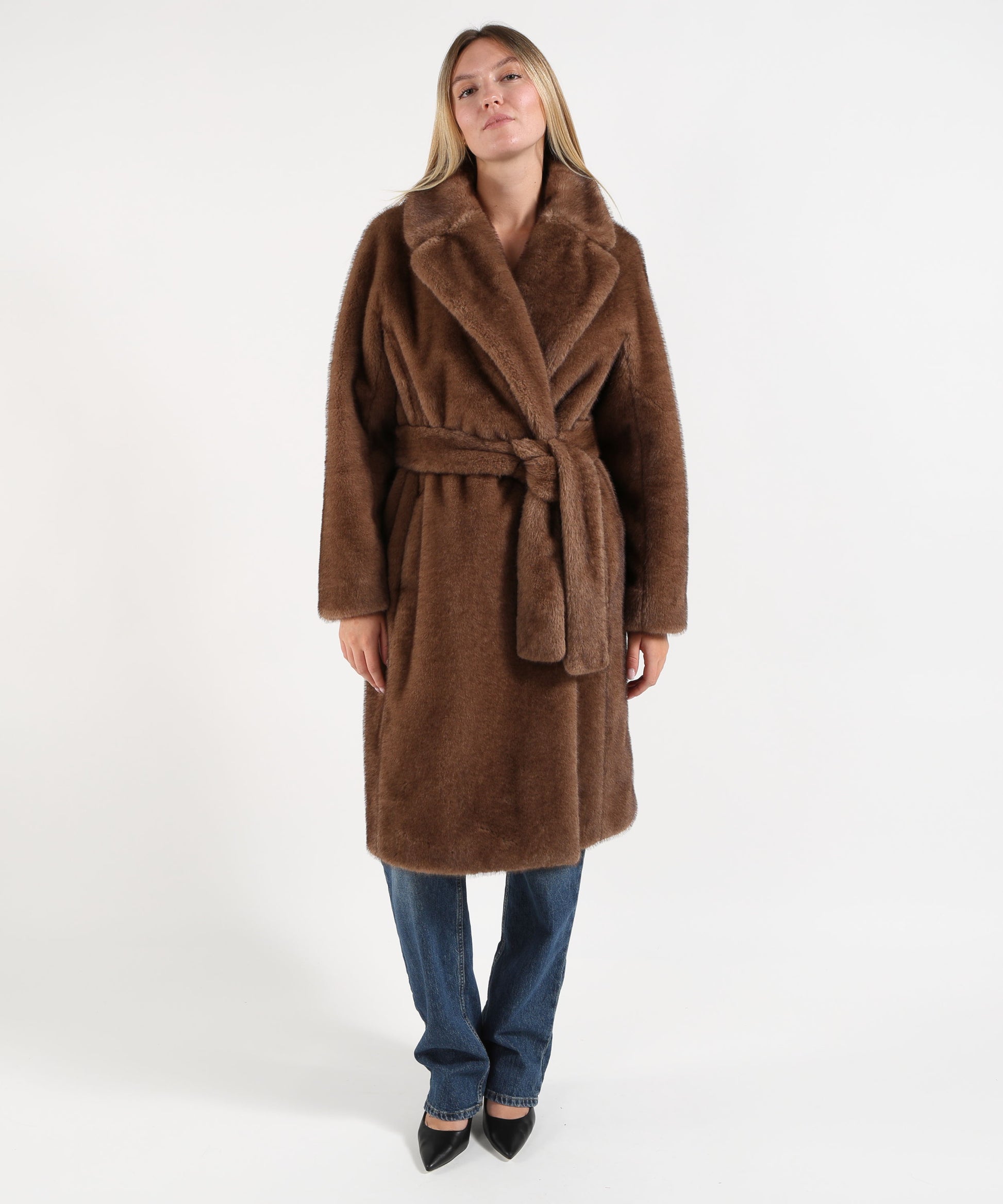 Fur coats 'S MAX MARA Marrone | 'S MAX MARA