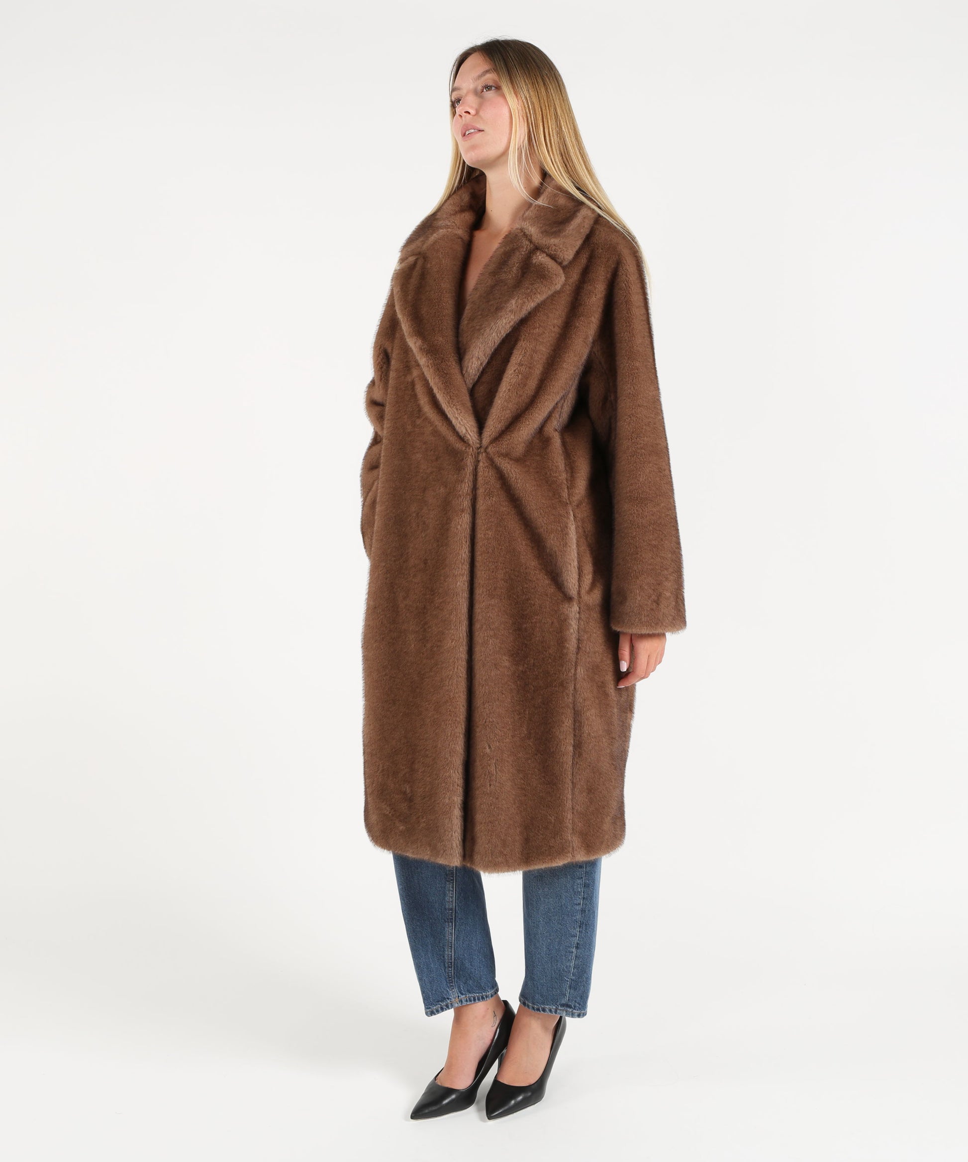 Fur coats 'S MAX MARA Marrone | 'S MAX MARA