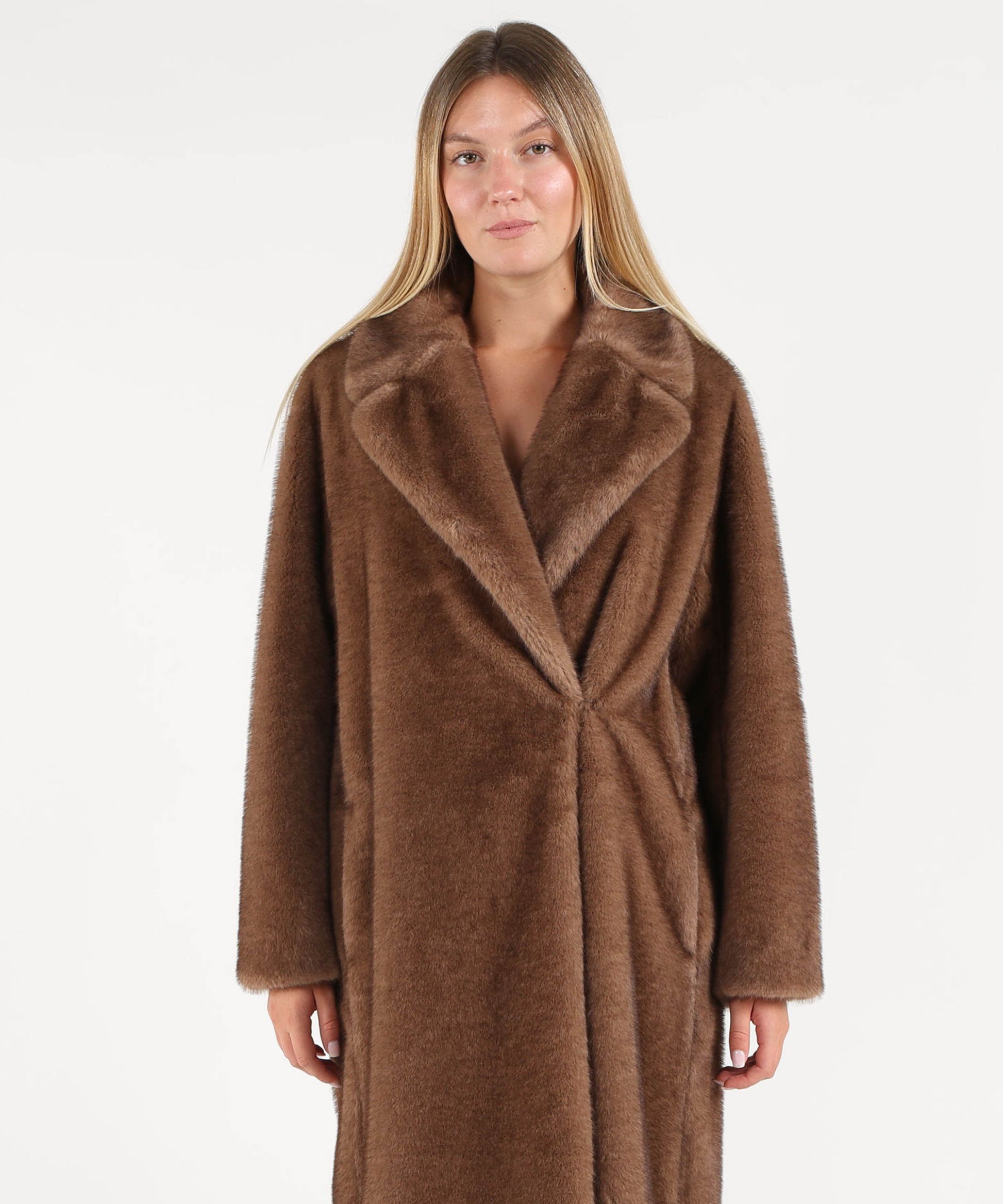 Fur coats 'S MAX MARA Marrone | 'S MAX MARA