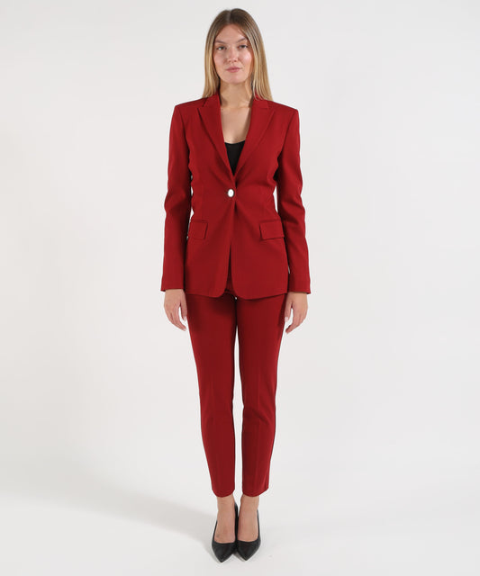 Pantaloni PINKO Pantaloni a gamba dritta Rosso | PINKO