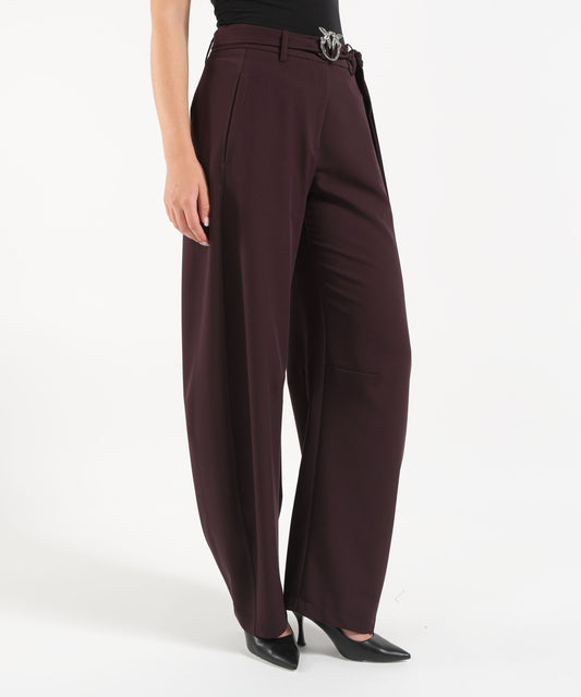 Pantaloni PINKO Pantaloni con cintura Bordeau | PINKO