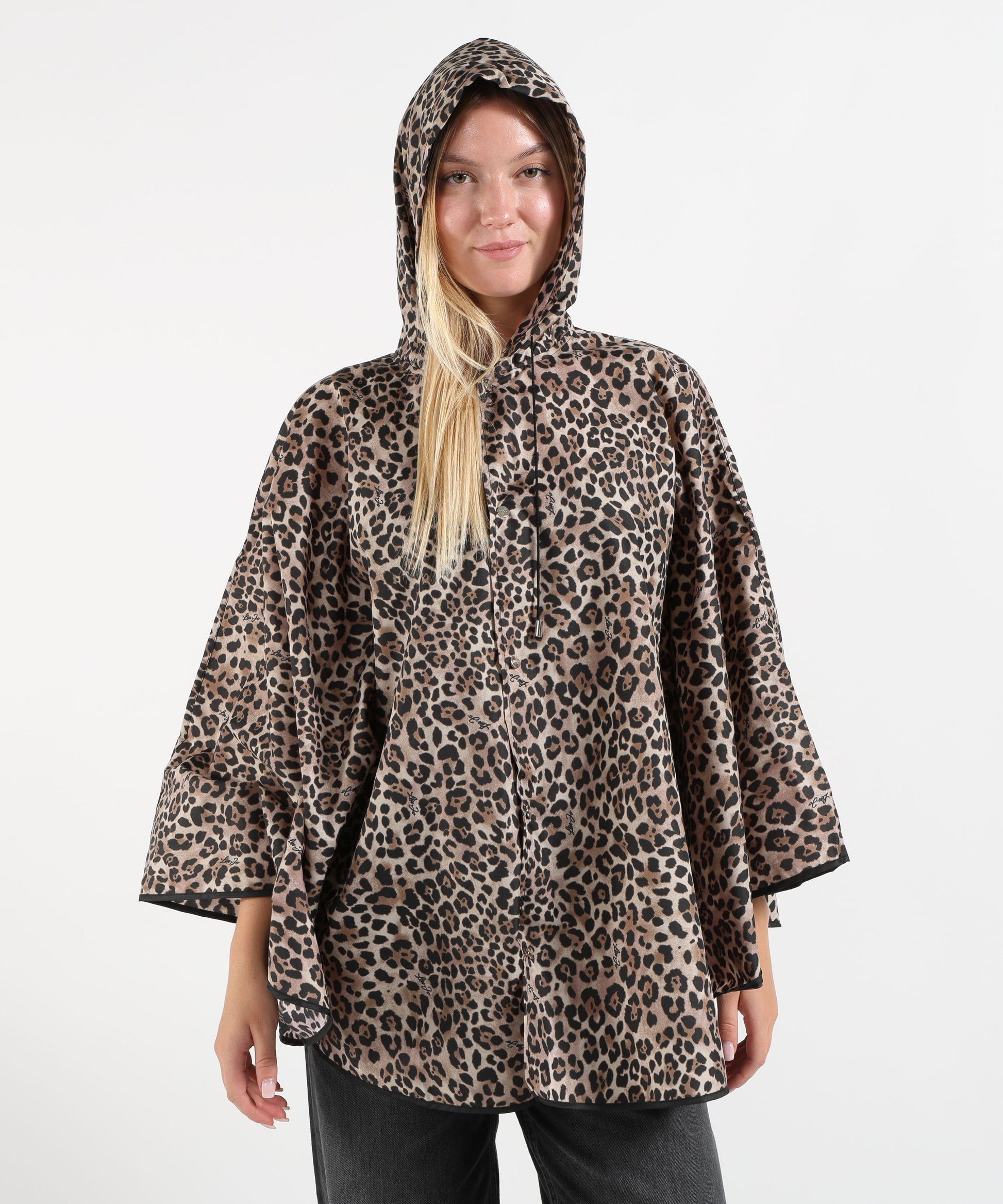 Cappe LIUJO SOFT Poncho packable animalier Animalier | LIUJO SOFT
