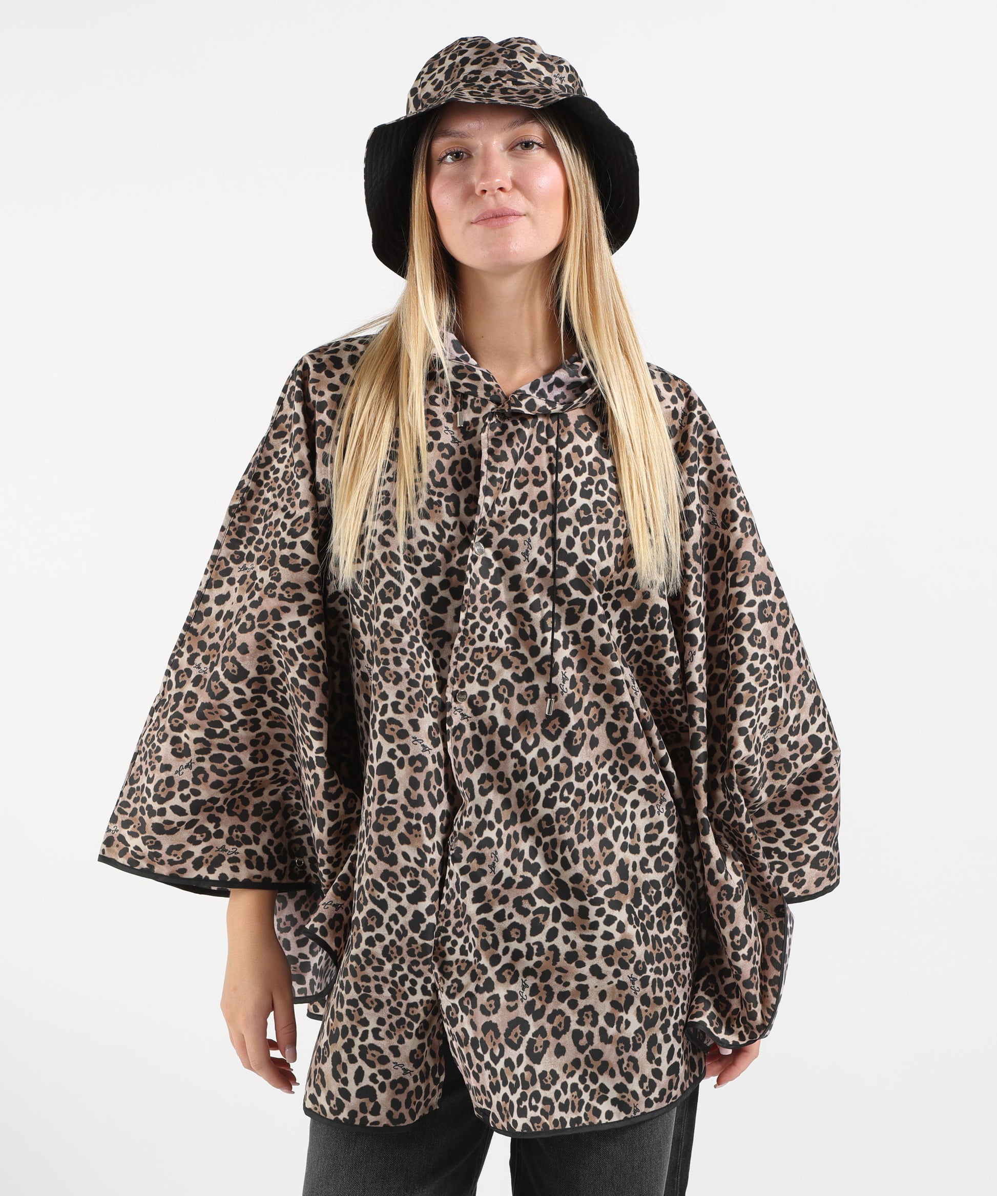 Cappe LIUJO SOFT Poncho packable animalier Animalier | LIUJO SOFT