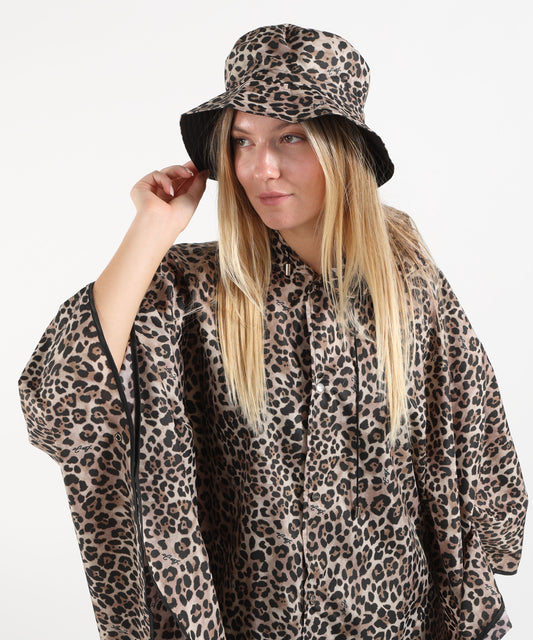 Cappelli LIUJO SOFT Cloche in nylon animalier Animalier | LIUJO SOFT