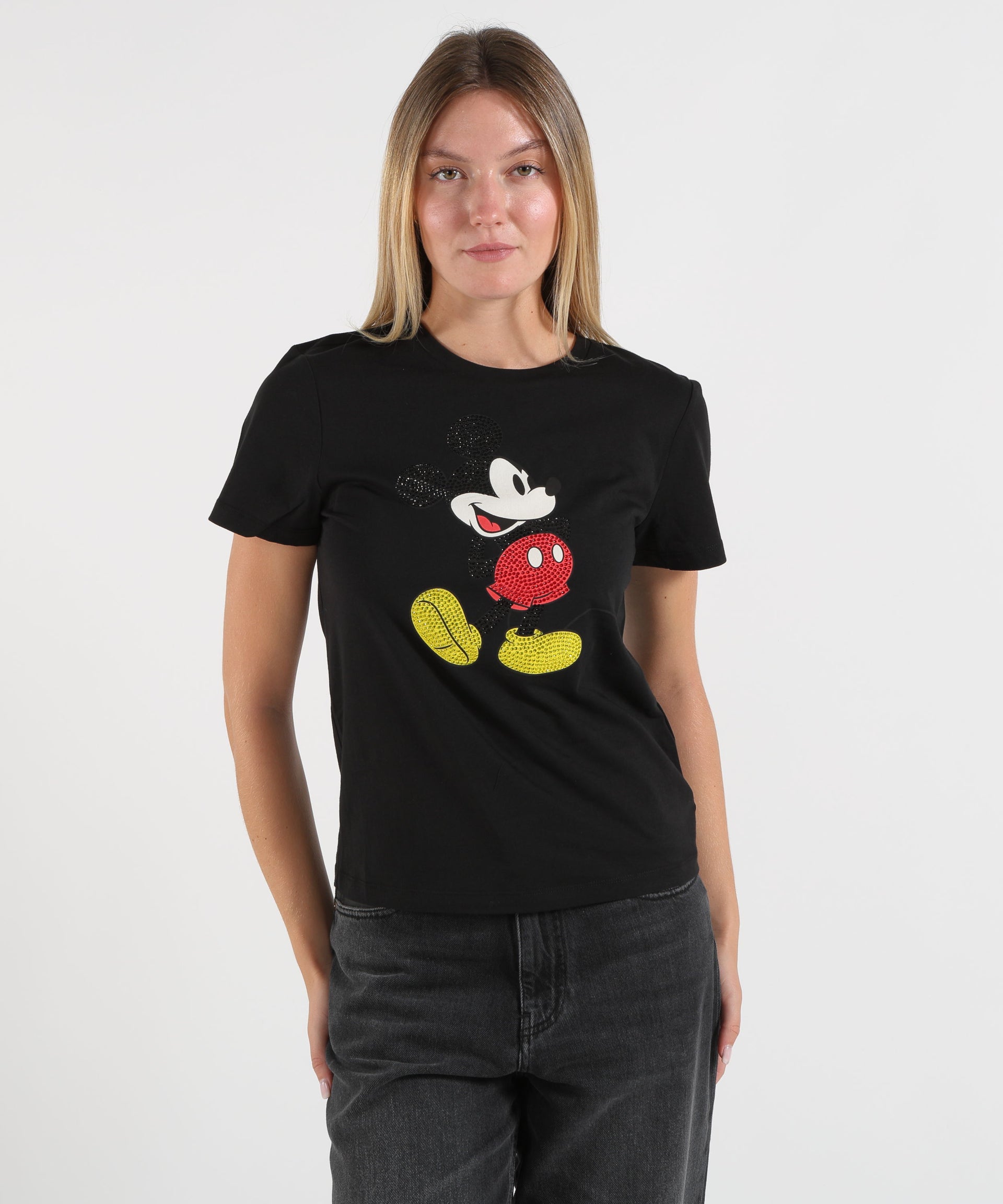 LIUJO WHITE T-shirt con stampa