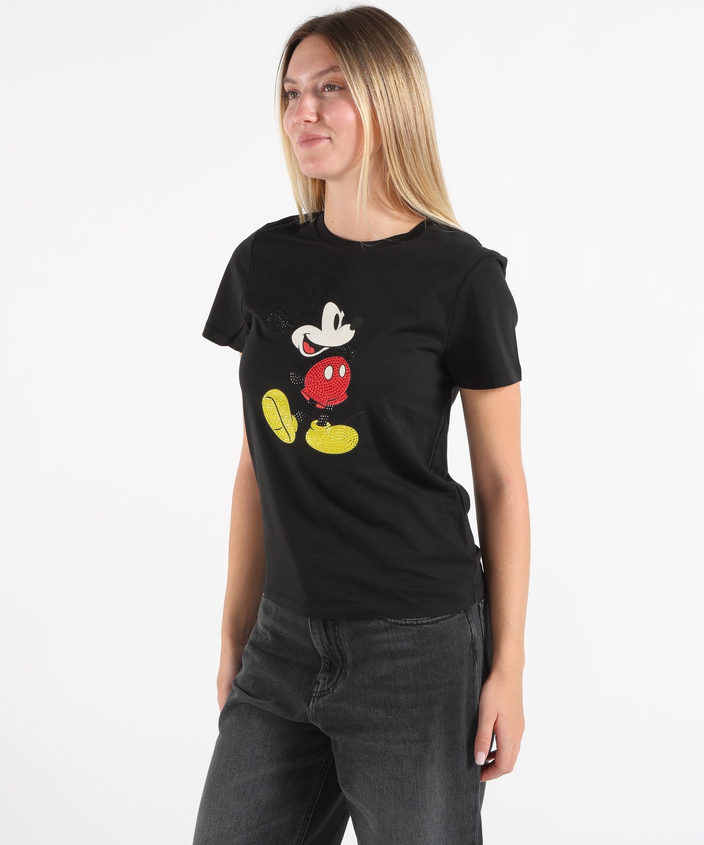 LIUJO WHITE T-shirt con stampa