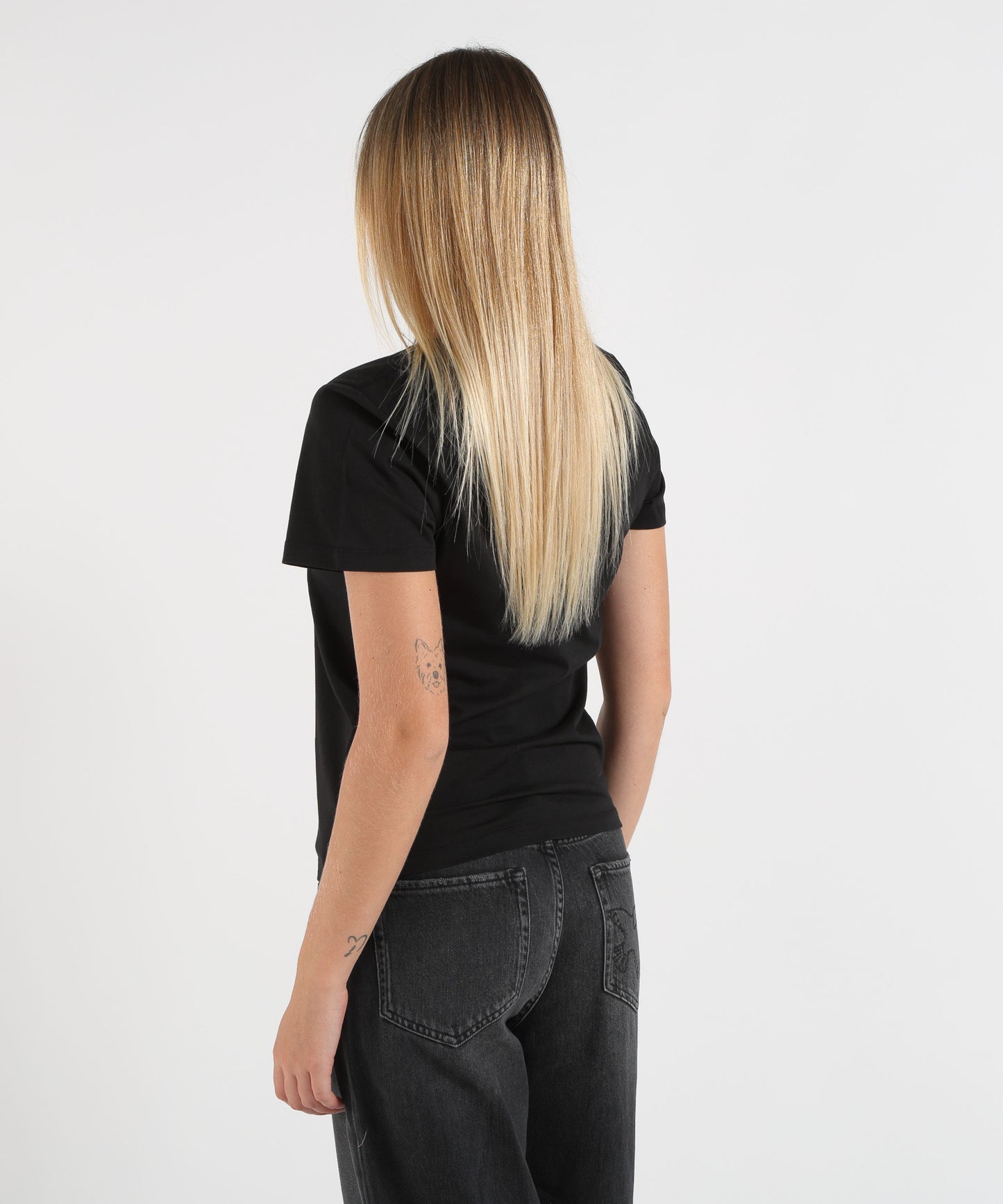 LIUJO WHITE T-shirt con stampa