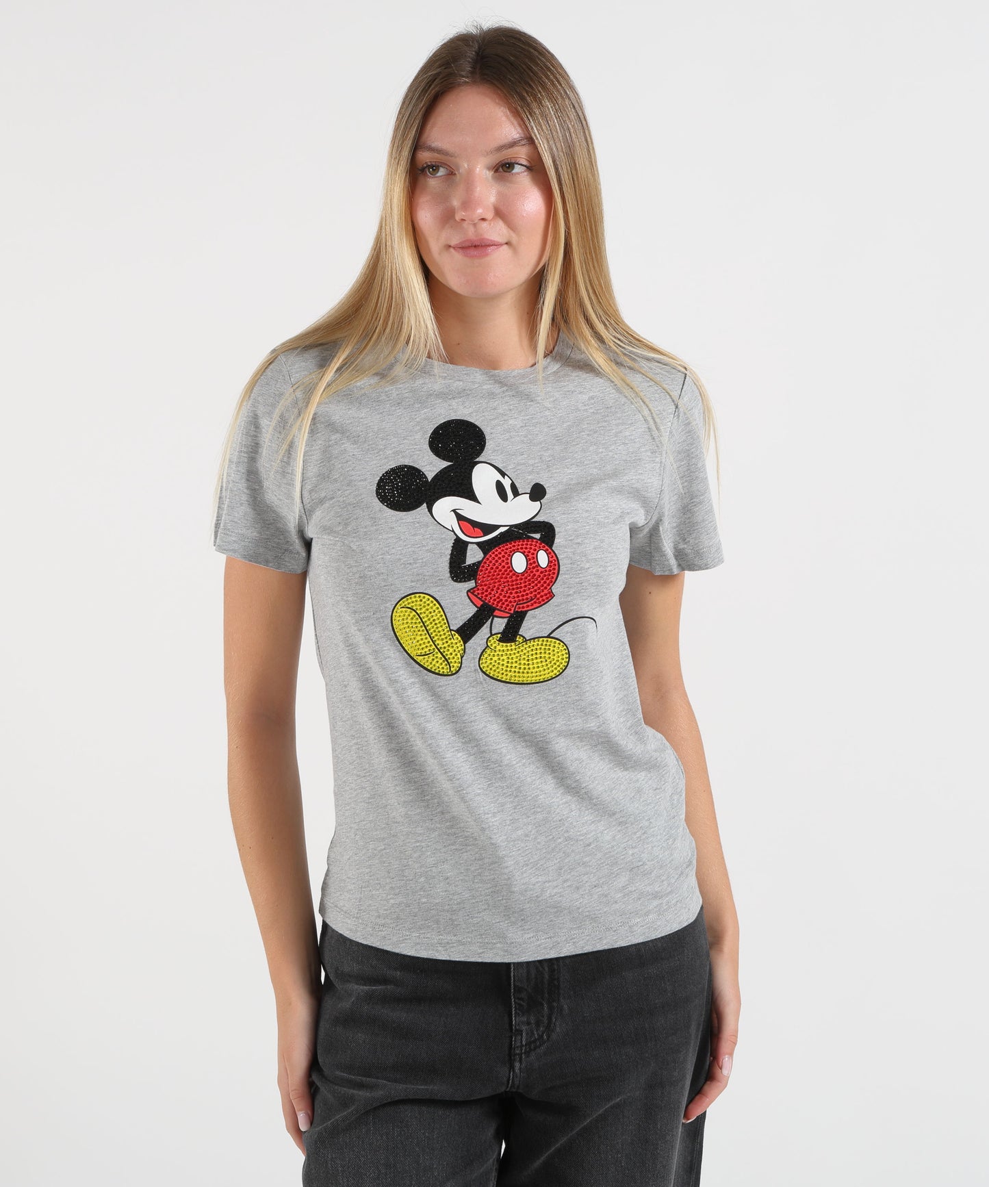 LIUJO WHITE T-shirt con stampa