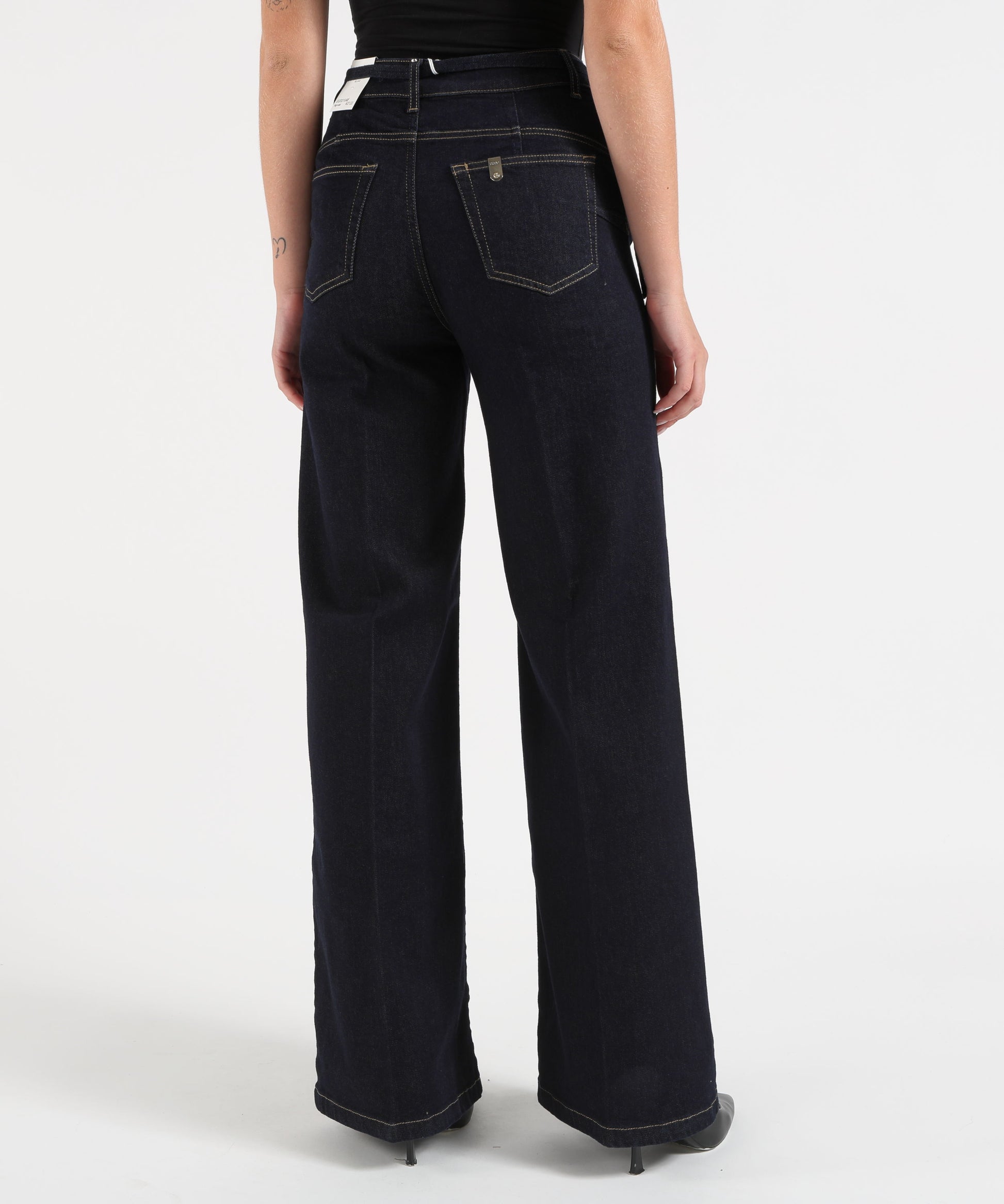 Jeans LIUJO denim Jeans flare con cintura Denim scuro | LIUJO denim
