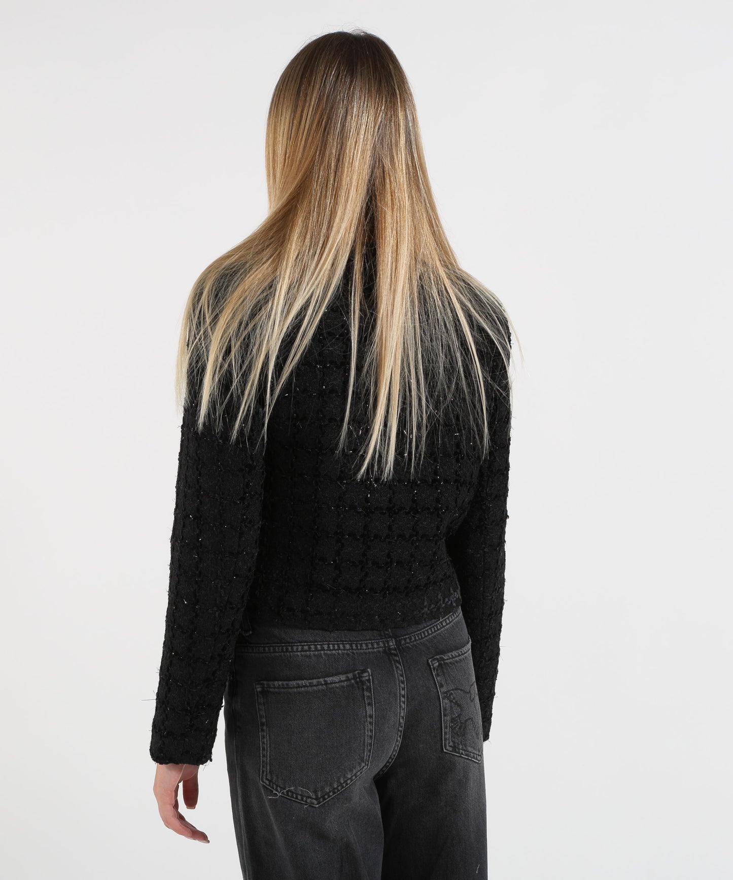 LIUJO denim Giacca in bouclé