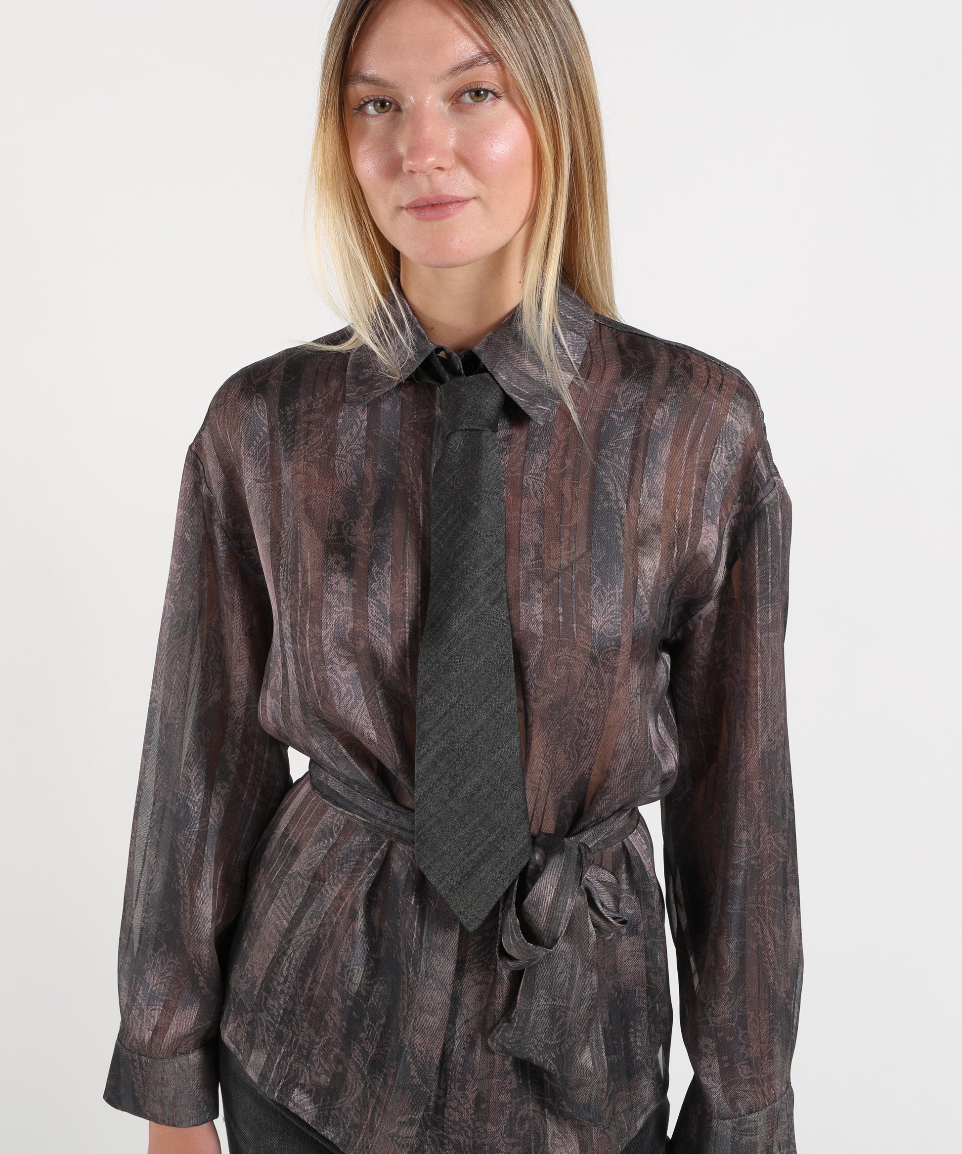 Camicie LIUJO denim Camicia con stampa digitale Fantasia | LIUJO denim