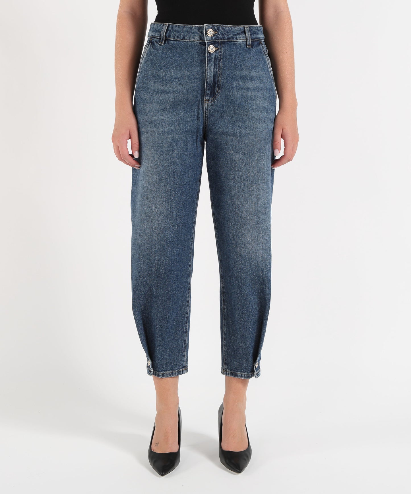 LIUJO denim Jeans con decorazioni