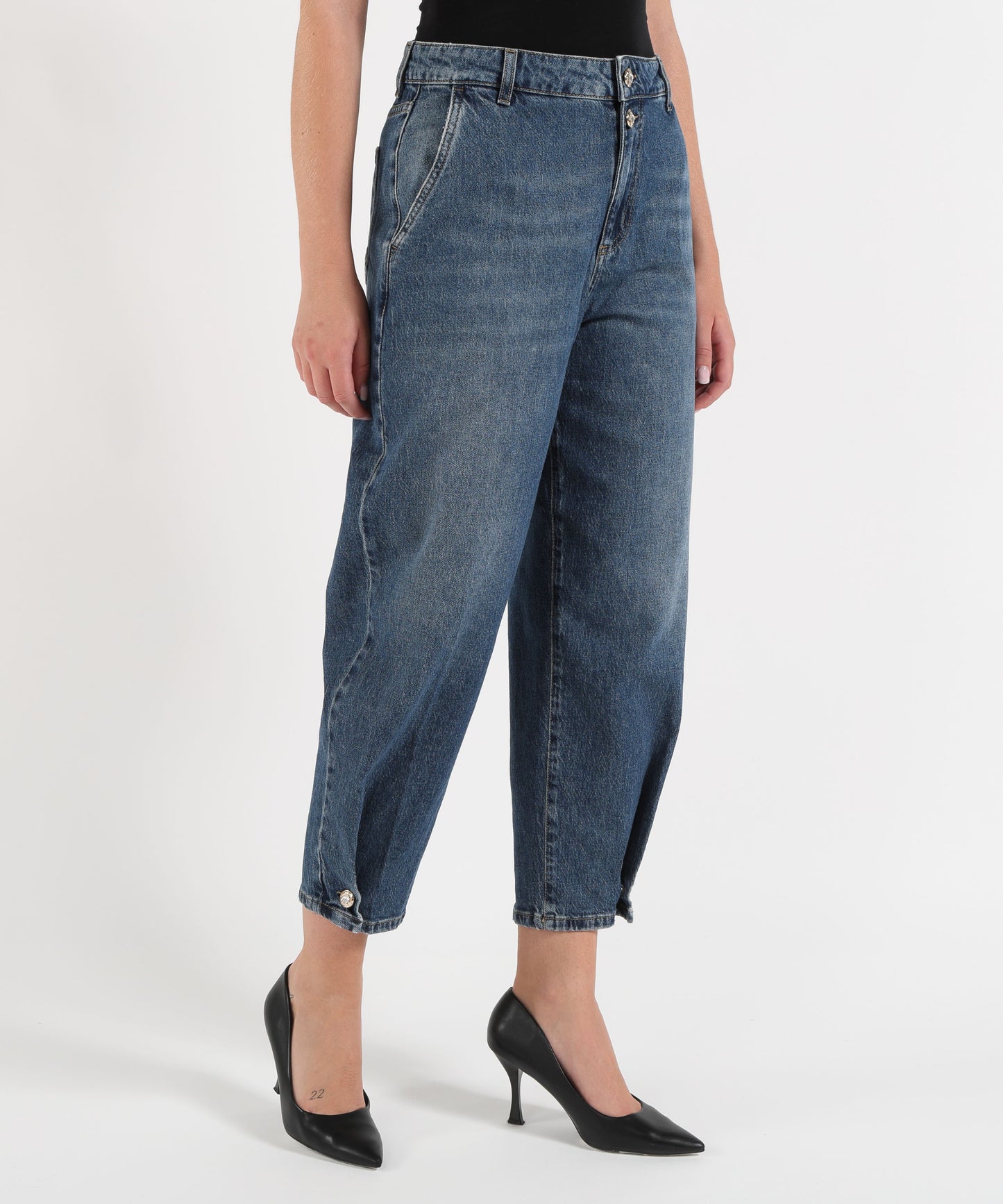 LIUJO denim Jeans con decorazioni