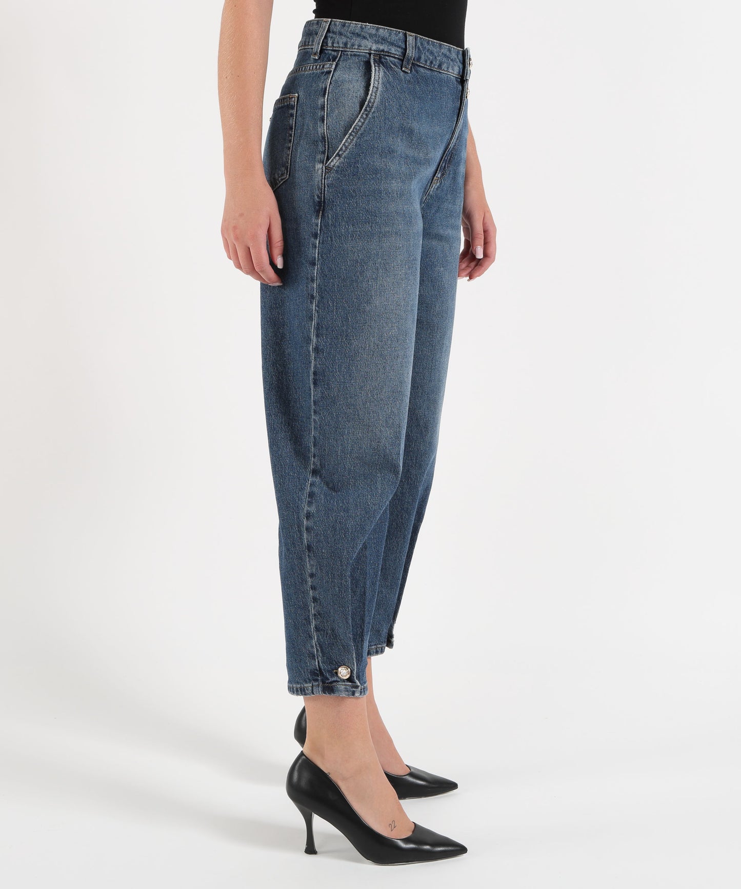 LIUJO denim Jeans con decorazioni