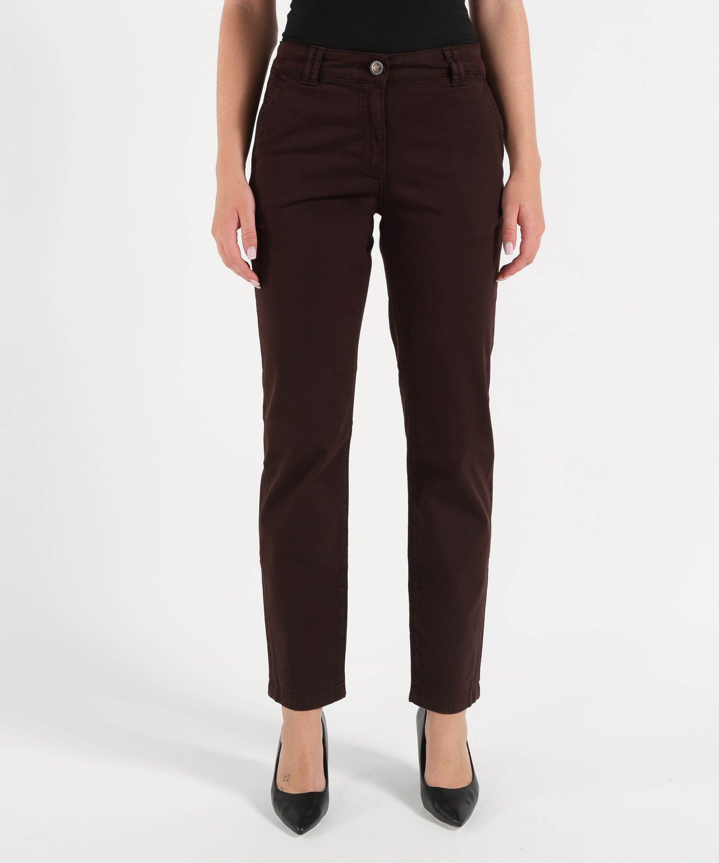 LIUJO WHITE Pantaloni a sigaretta
