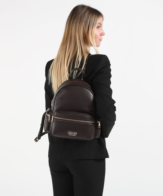 Zaini LIUJO ACCESSORI Zaino con logo Marrone | LIUJO ACCESSORI