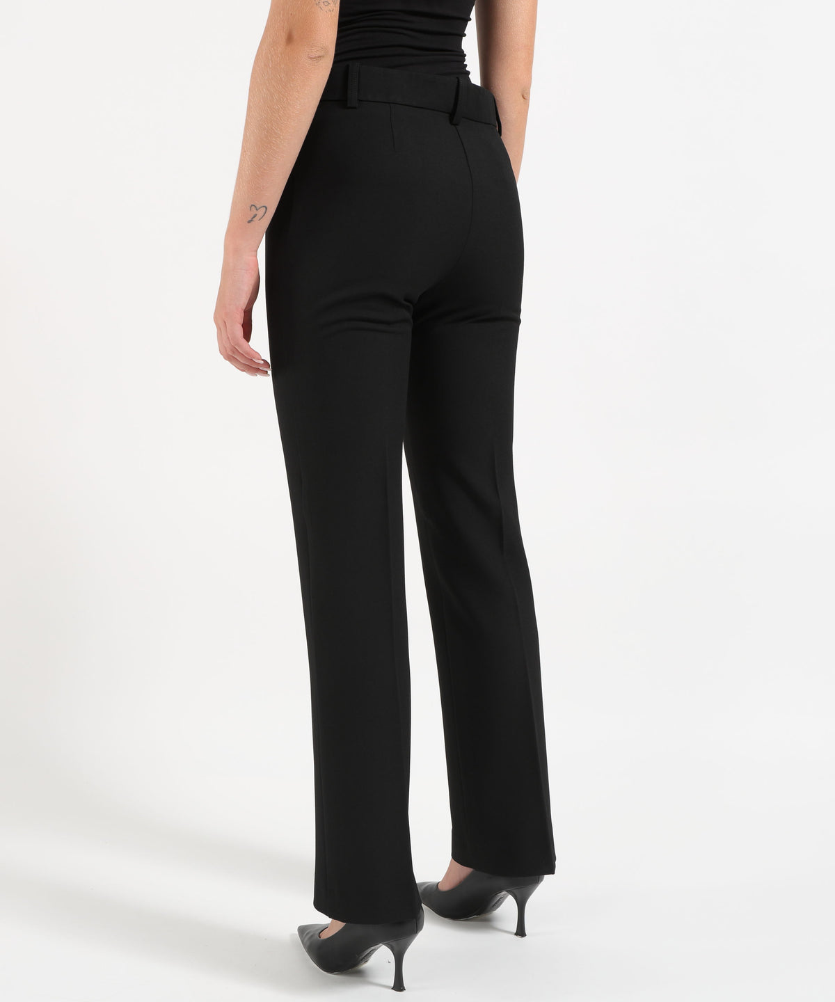 Pantaloni PINKO Pantaloni con piega stirata Nero | PINKO