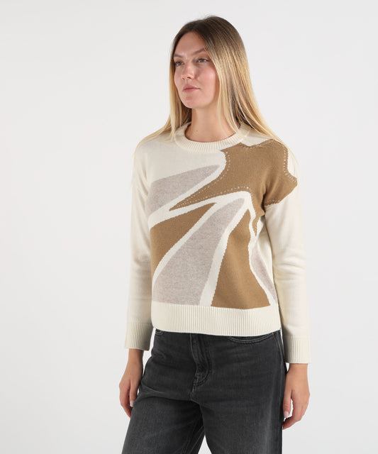 Maglie PENNYBLACK Maglia Donna in Blend di Lana – Capsule “Pack Me in Your Bag” Fantasia | PENNYBLACK