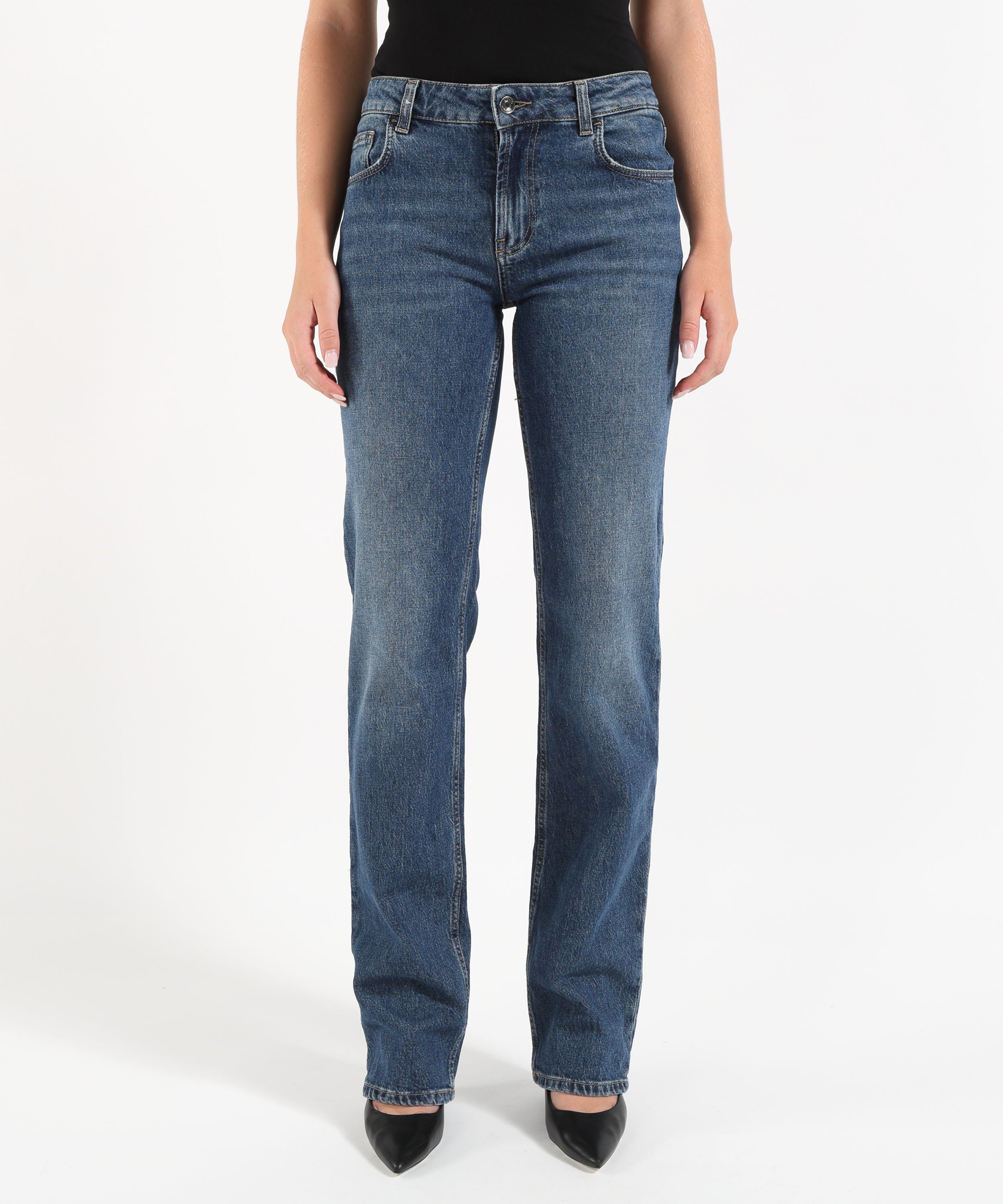 Jeans LIUJO denim Jeans a gamba dritta Denim | LIUJO denim