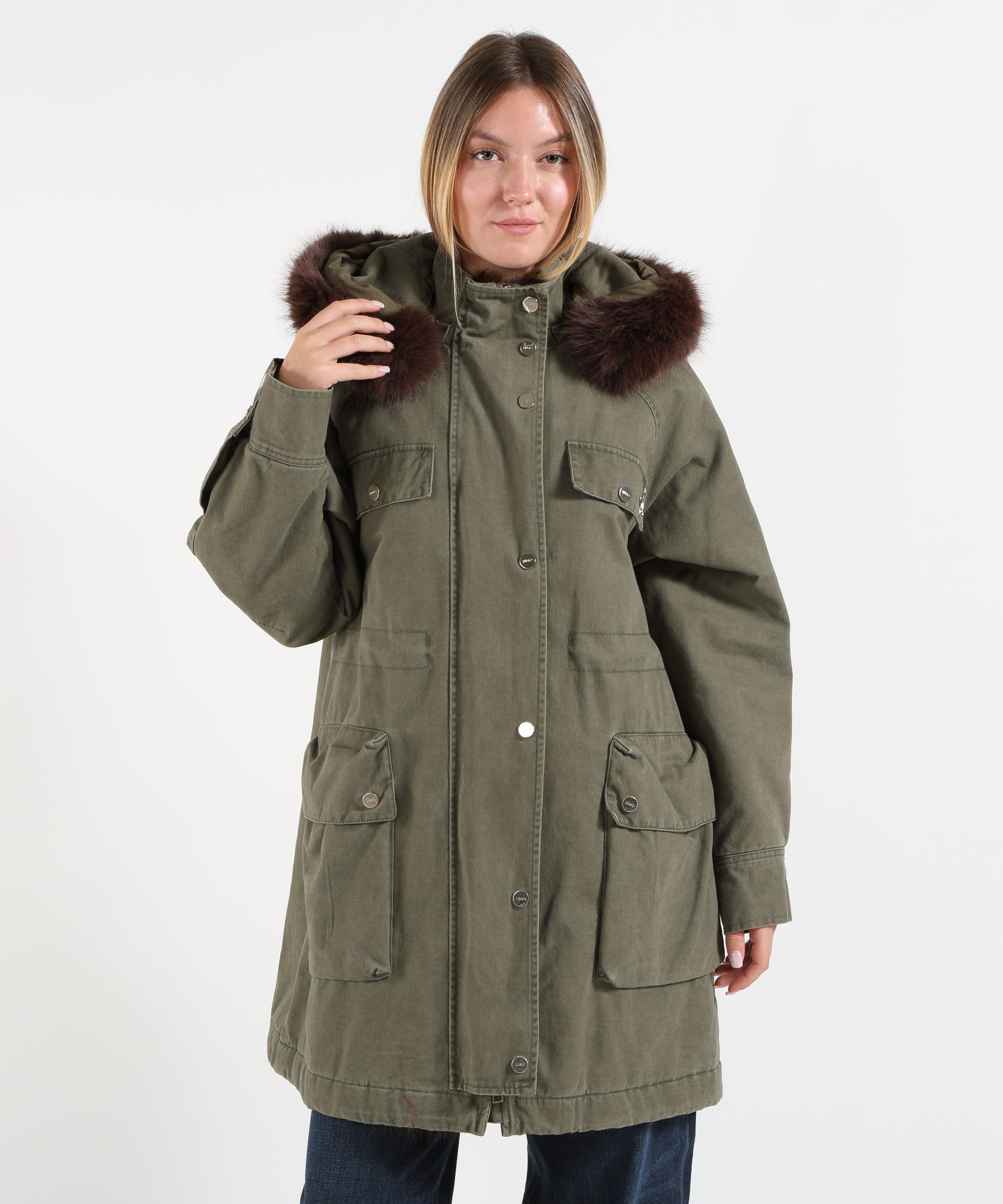 Parkas LIUJO WHITE Verde | LIUJO WHITE