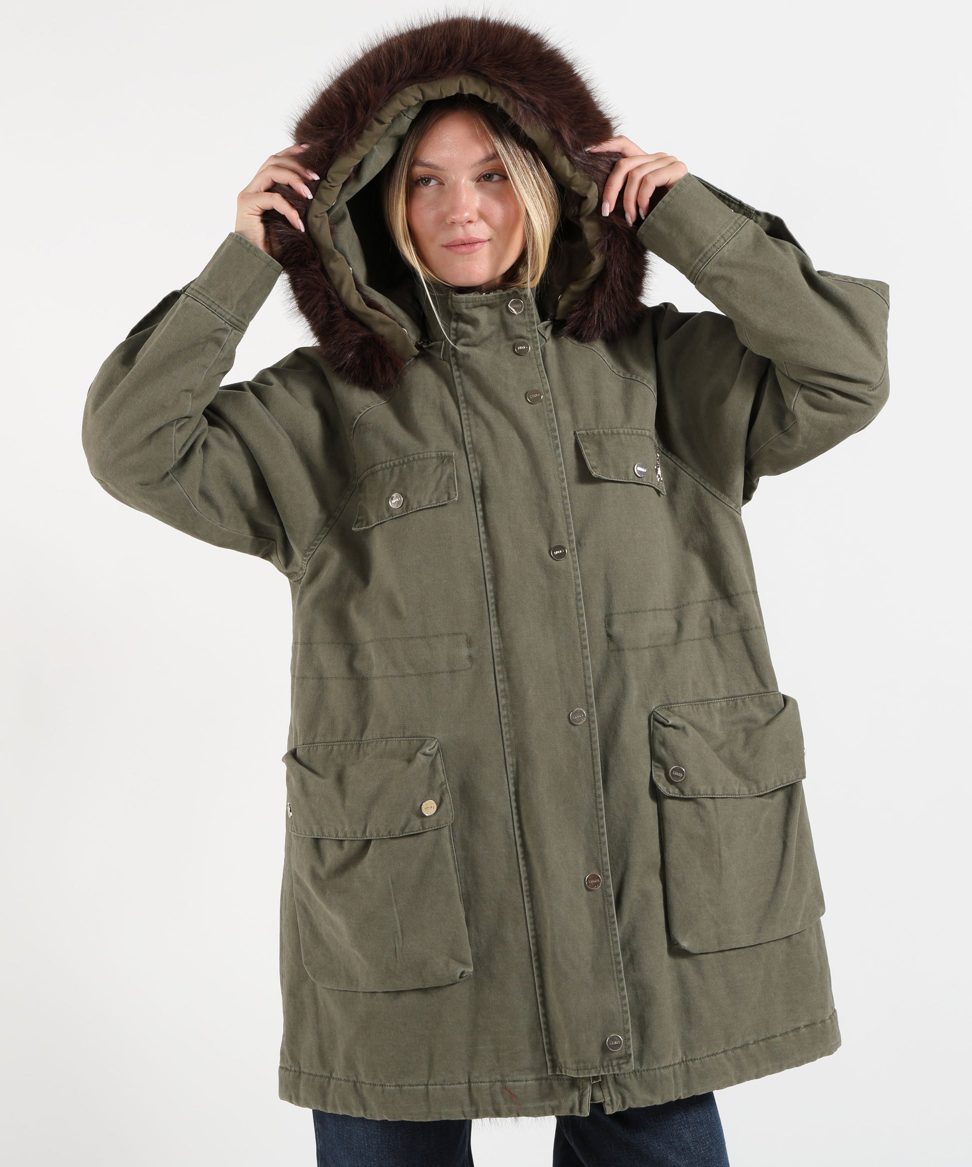 Parkas LIUJO WHITE Verde | LIUJO WHITE