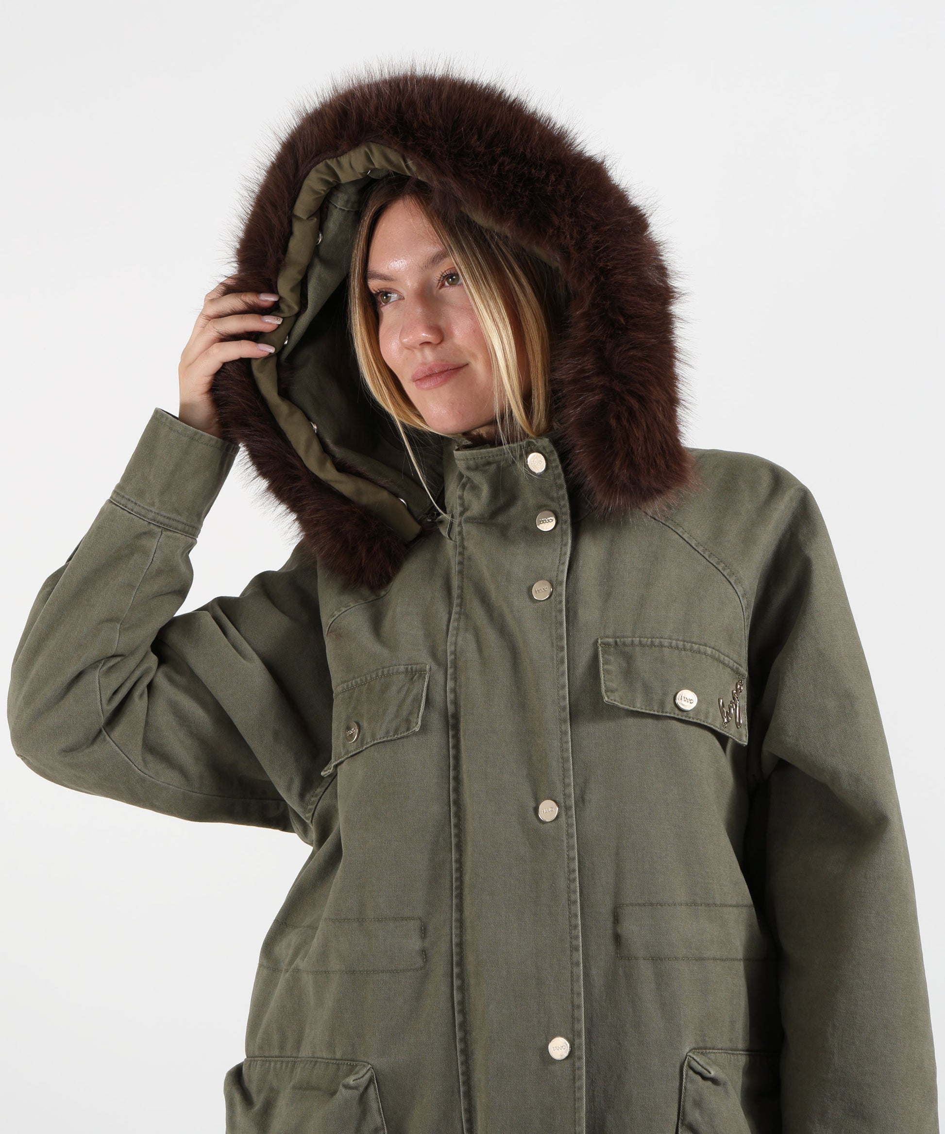Parkas LIUJO WHITE Verde | LIUJO WHITE