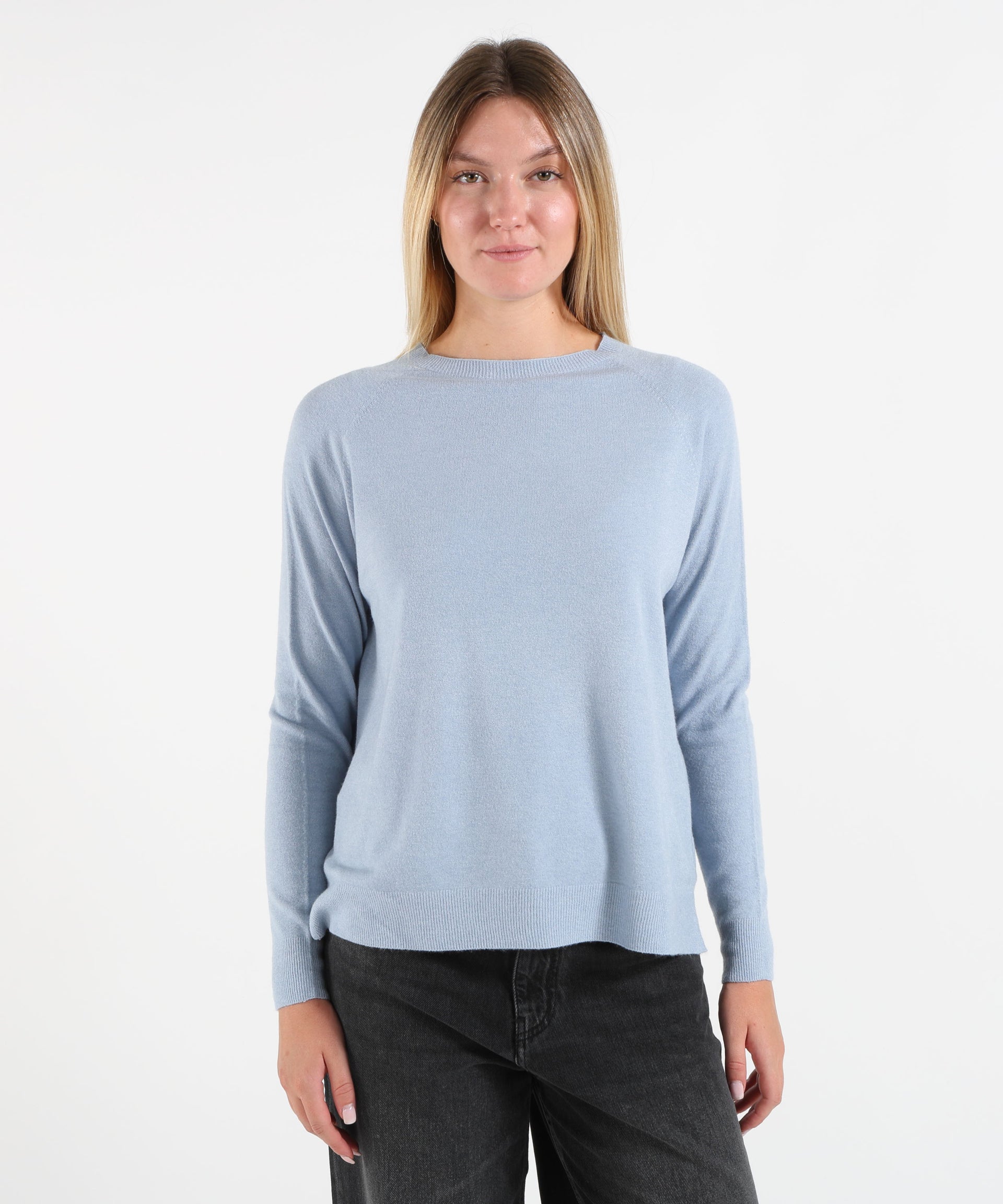 KAOS Maglia Donna Morbida Girocollo