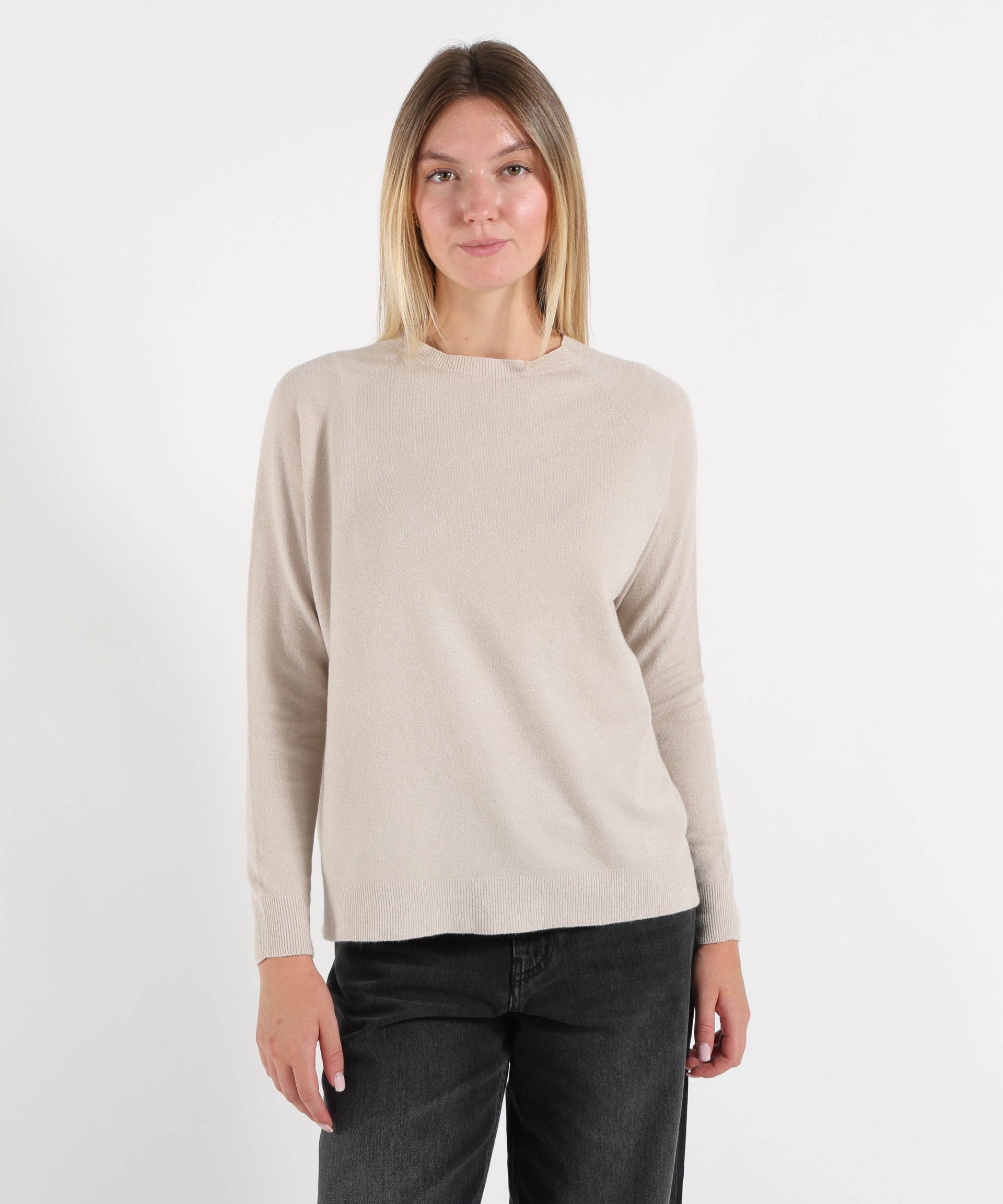 KAOS Maglia Donna Morbida Girocollo