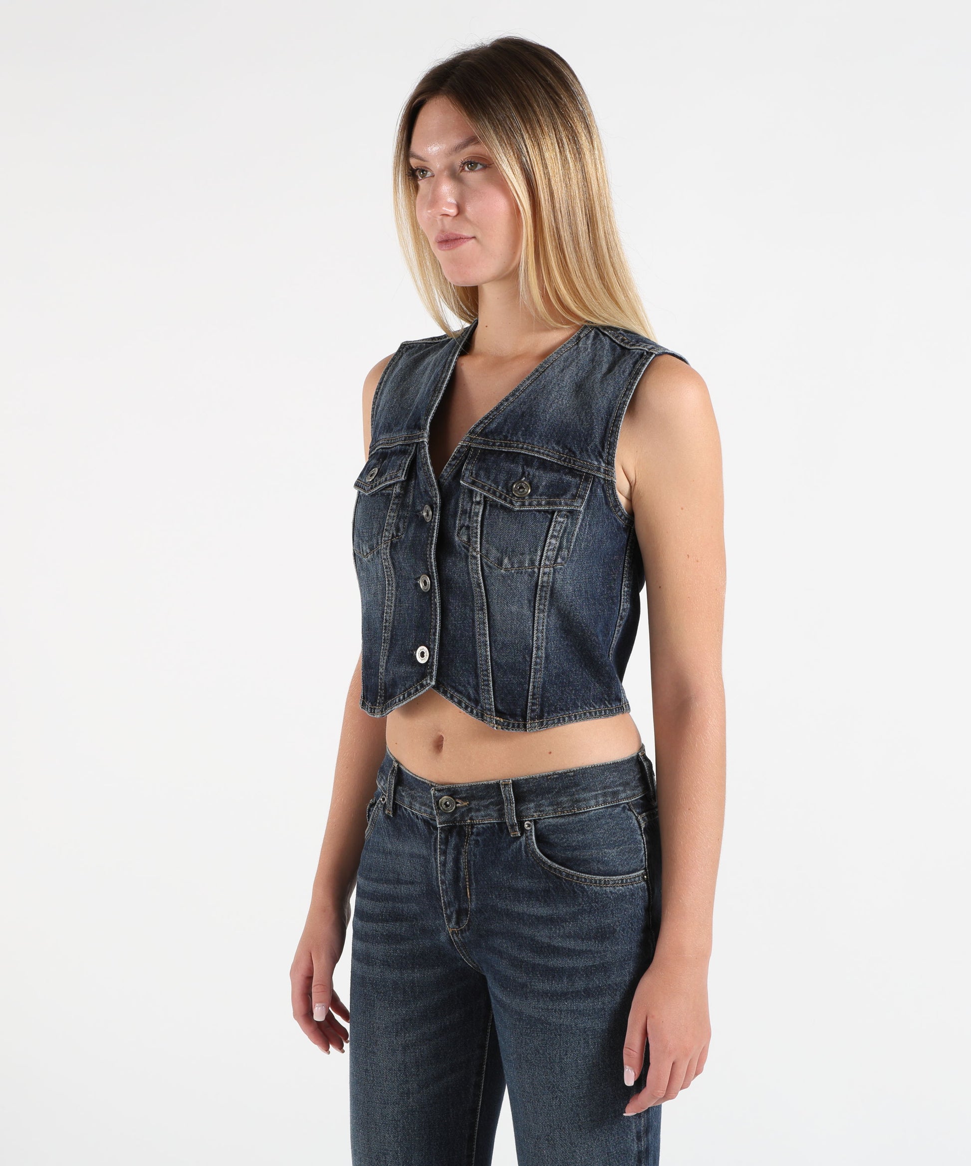 Vests LIUJO Denim blu | LIUJO
