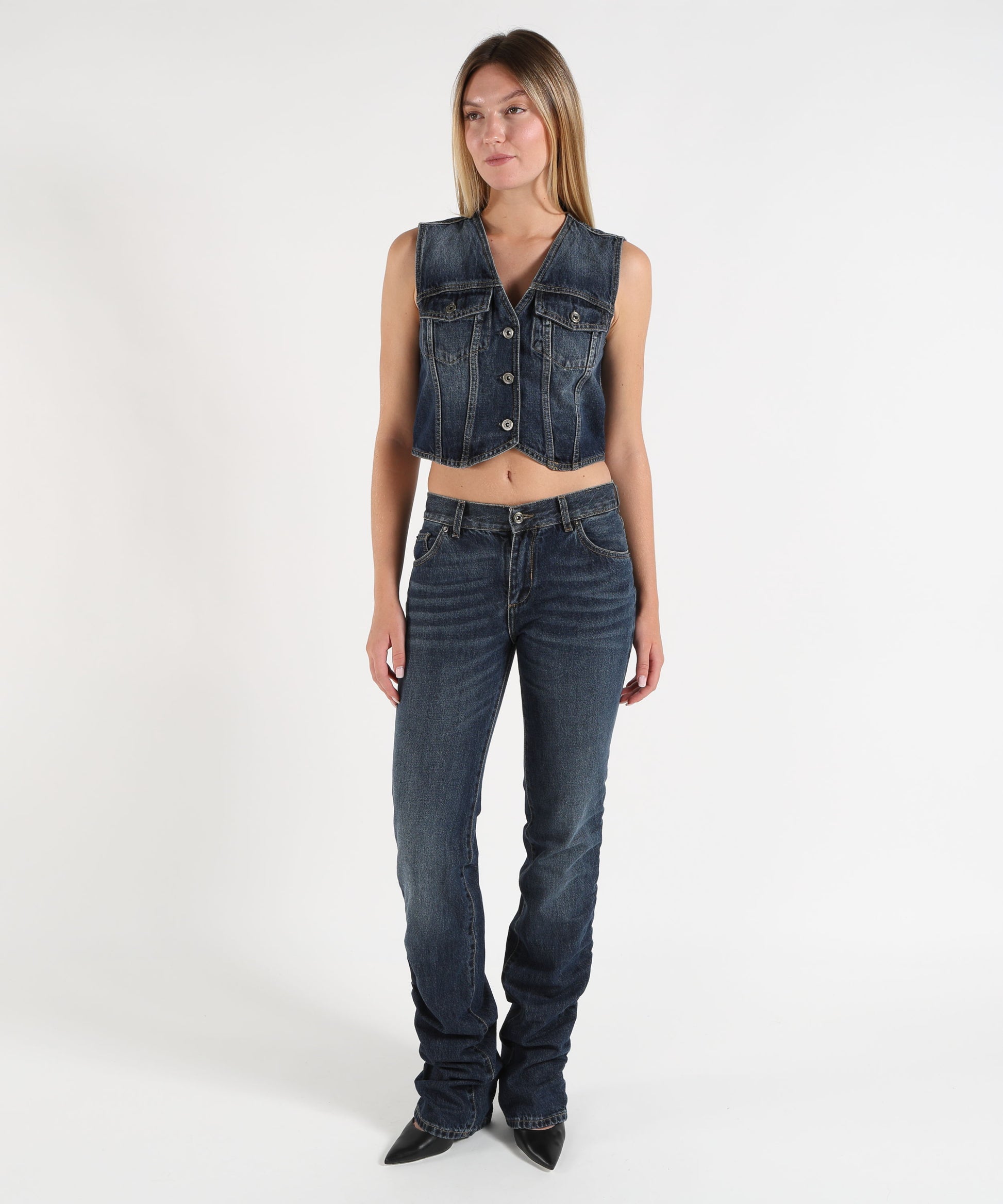 Vests LIUJO Denim blu | LIUJO