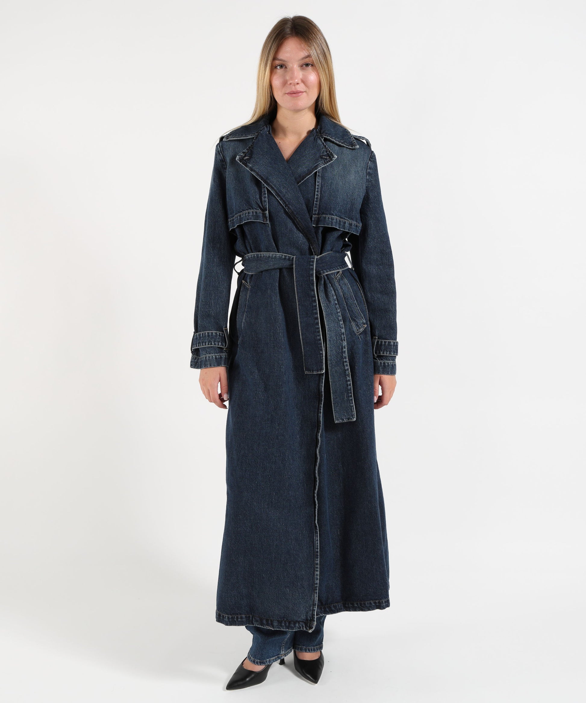 Trench coats LIUJO Denim scuro | LIUJO