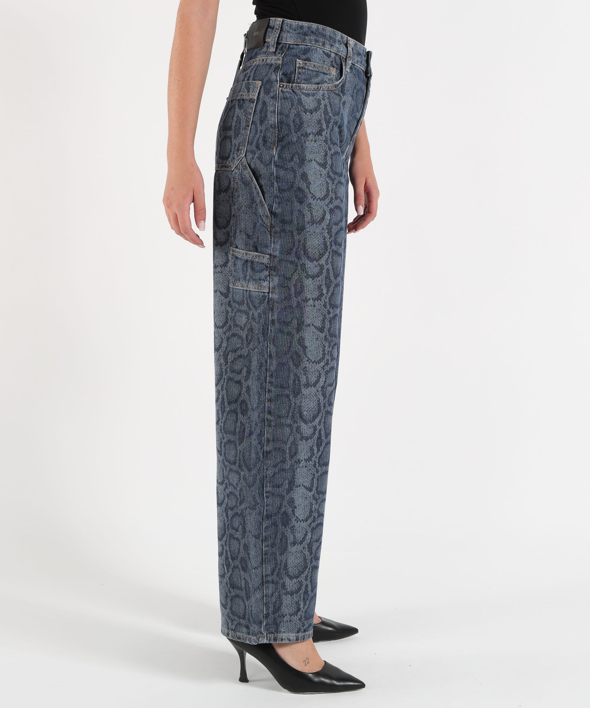 Jeans LIUJO Denim animalier | LIUJO