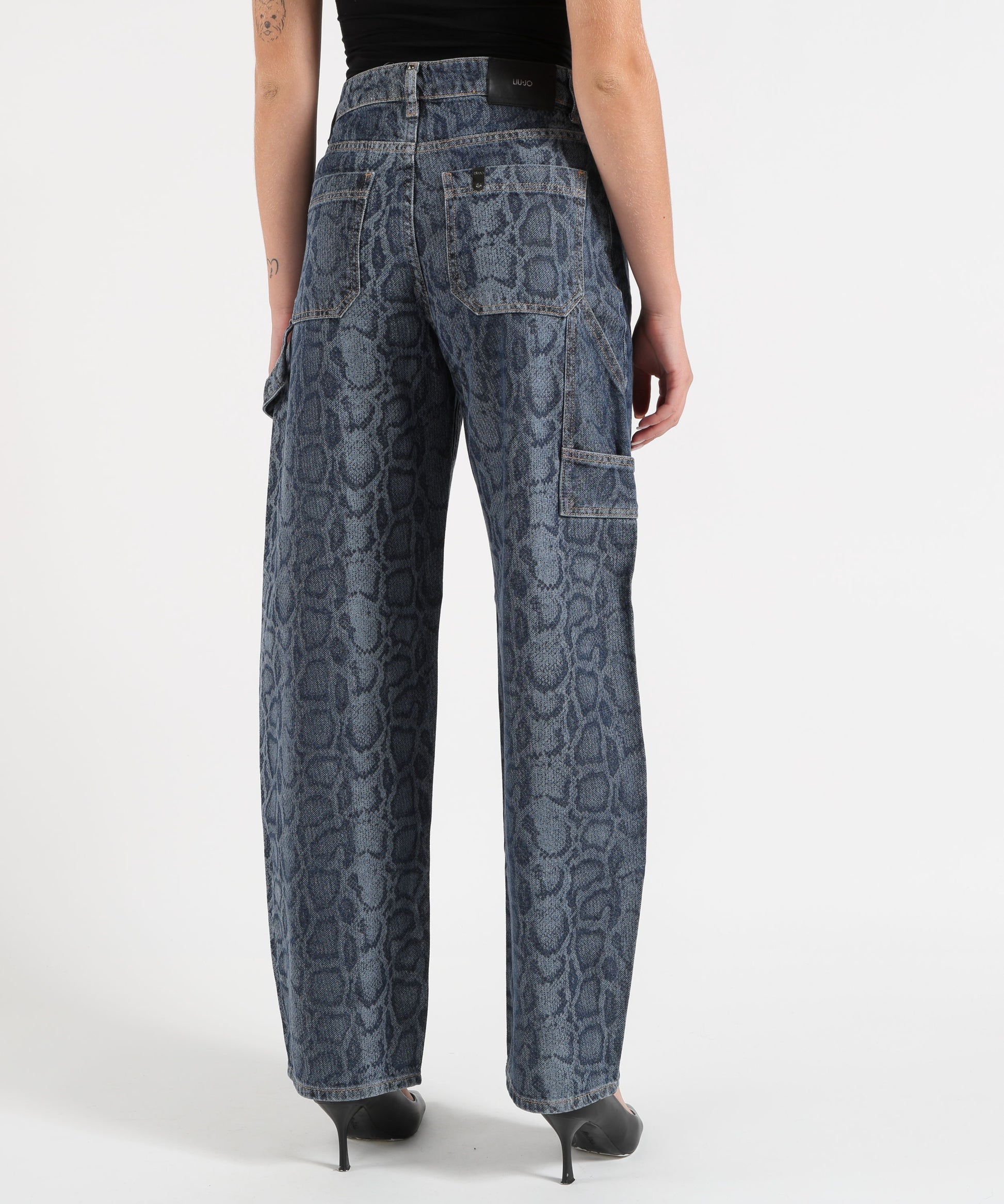 Jeans LIUJO Denim animalier | LIUJO